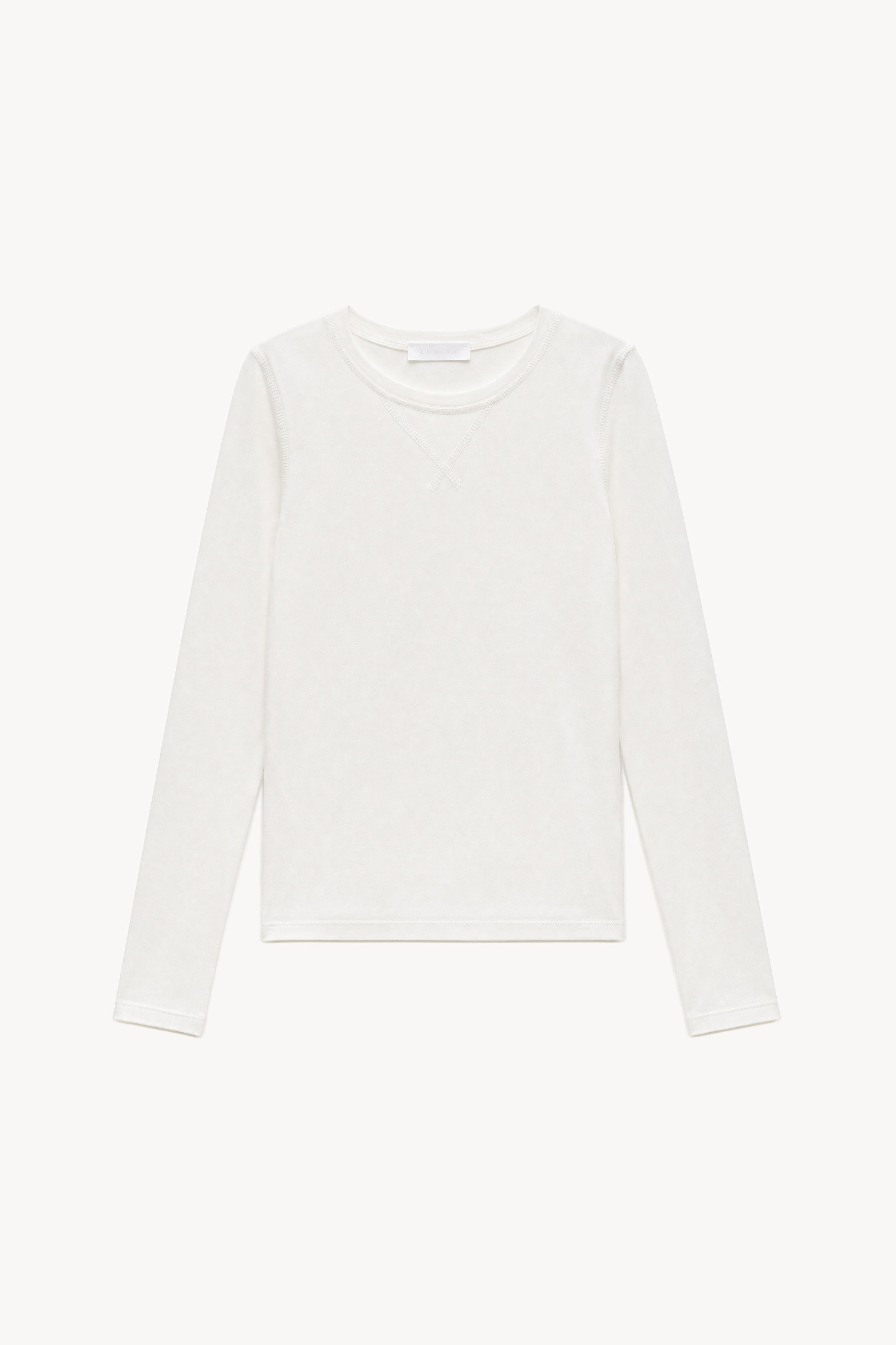 Wholesaler LUMINA - T-shirt in soft and stretchy cotton jersey