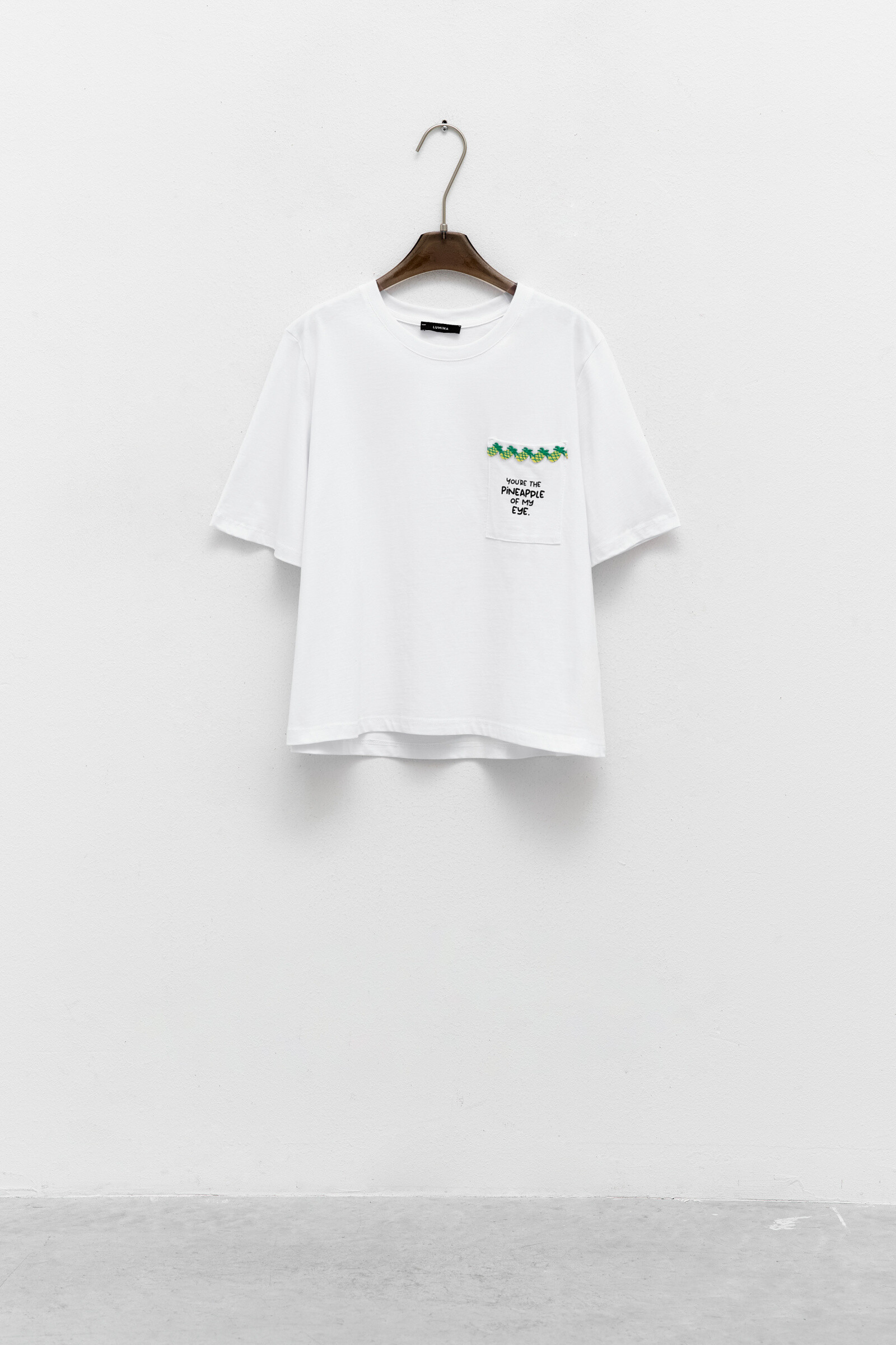 Mayorista LUMINA - CAMISETA CON ESTAMPADO Y BORDADO
