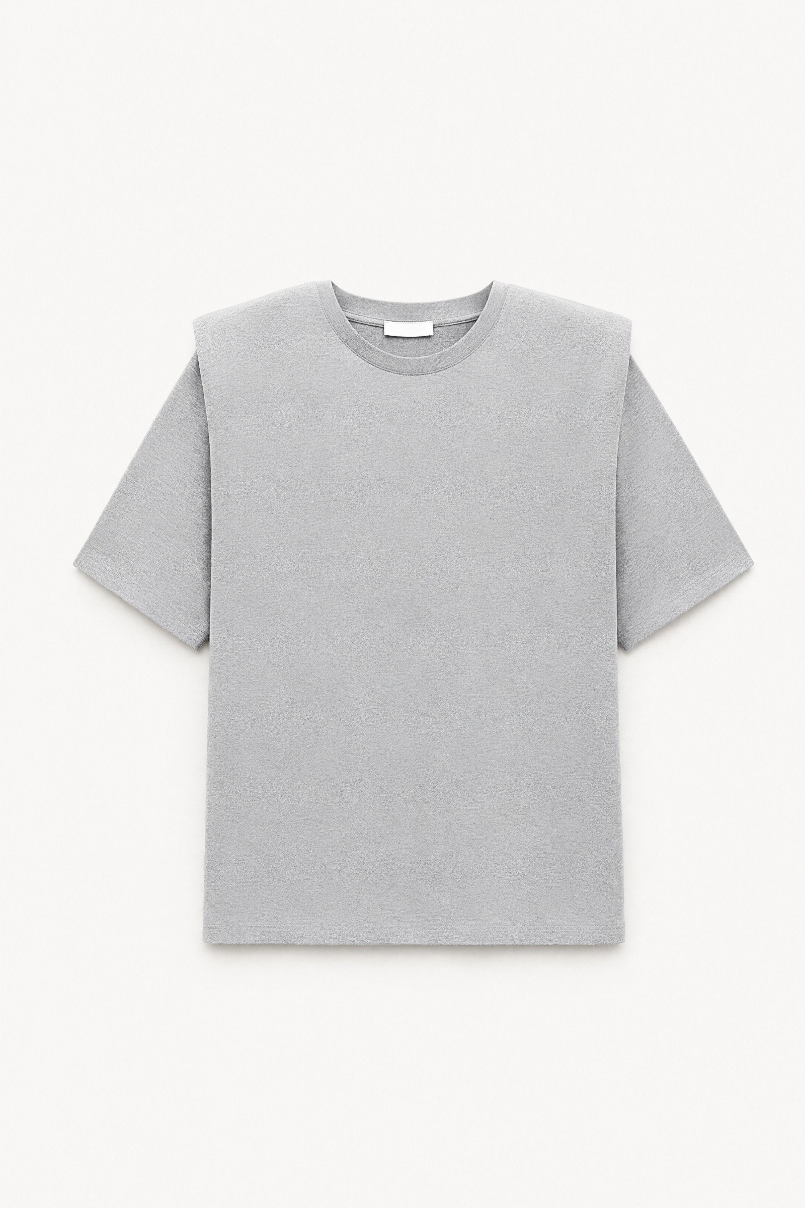 Grossiste LUMINA - T-shirt en coton à manches courtes et col rond