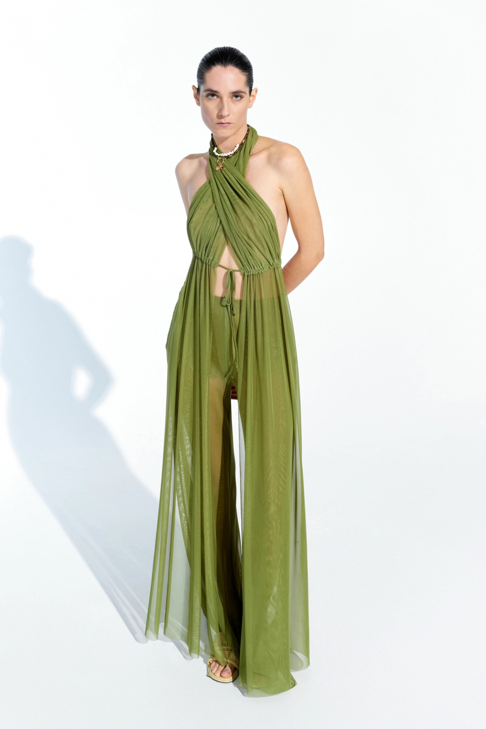 Grossista LUMINA - SET TOP E PANTALONI IN TULLE