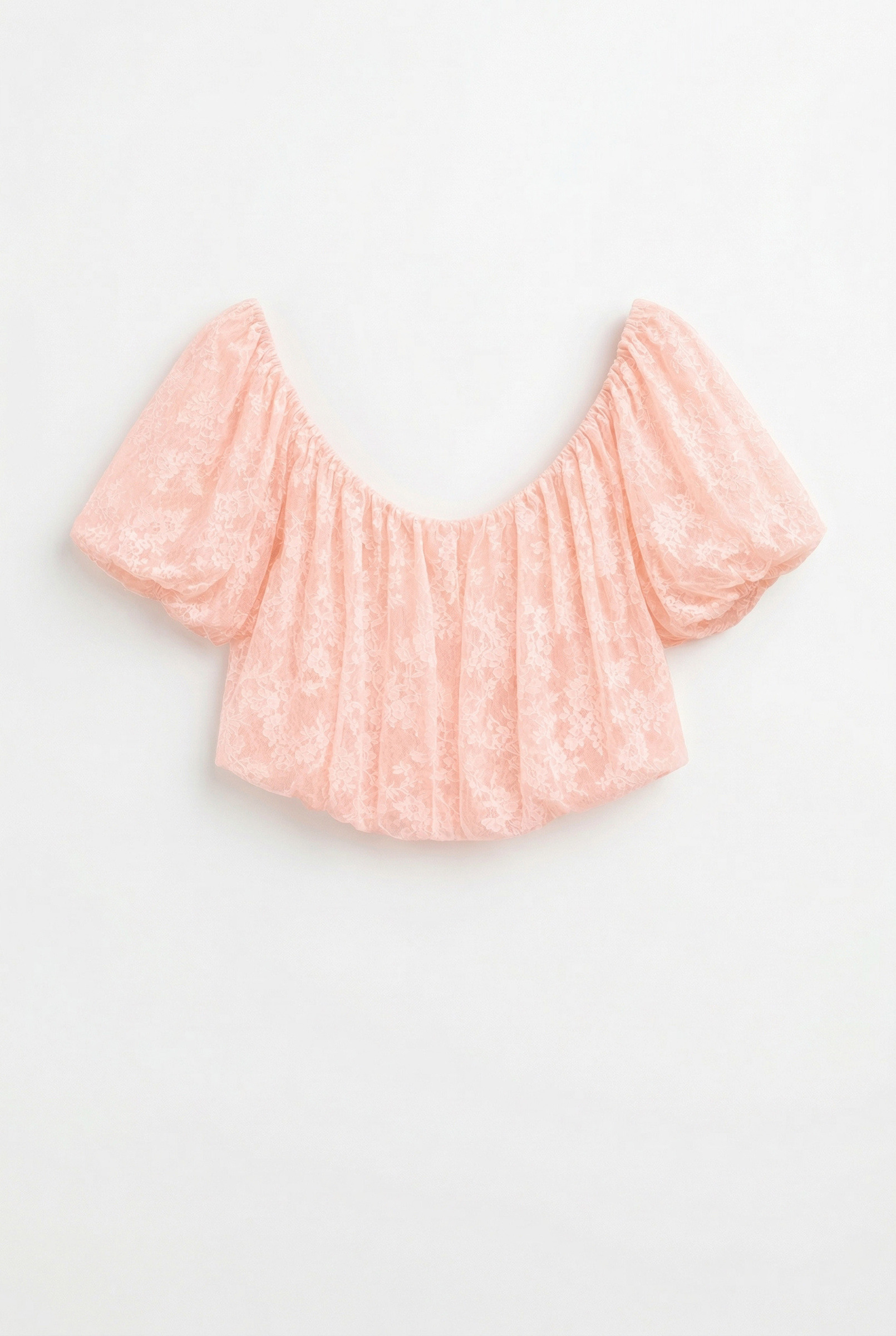 Wholesaler LUMINA - Short sleeve top in floral lace
