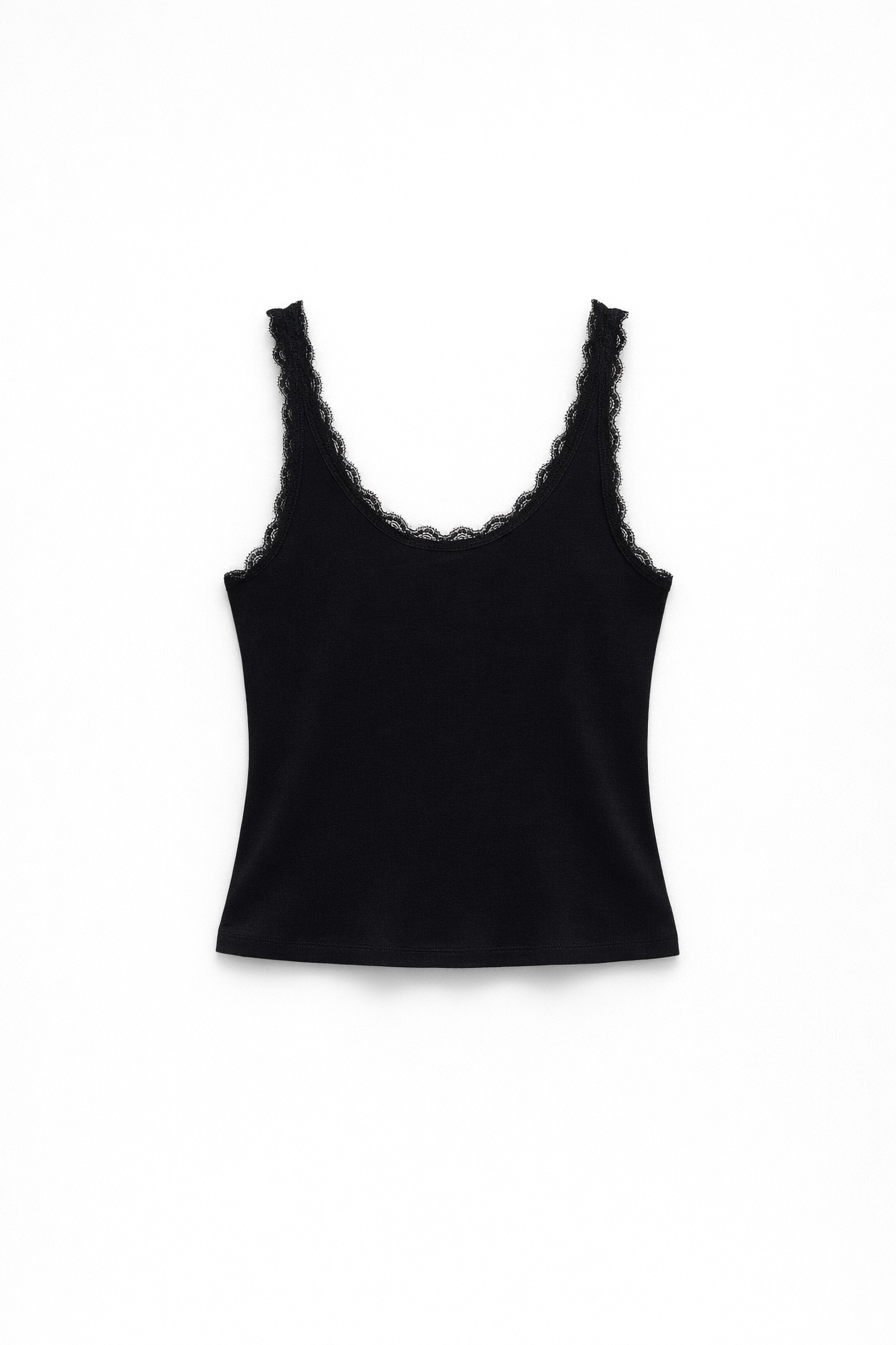 Wholesaler LUMINA - Ribbed tank top in stretch cotton
