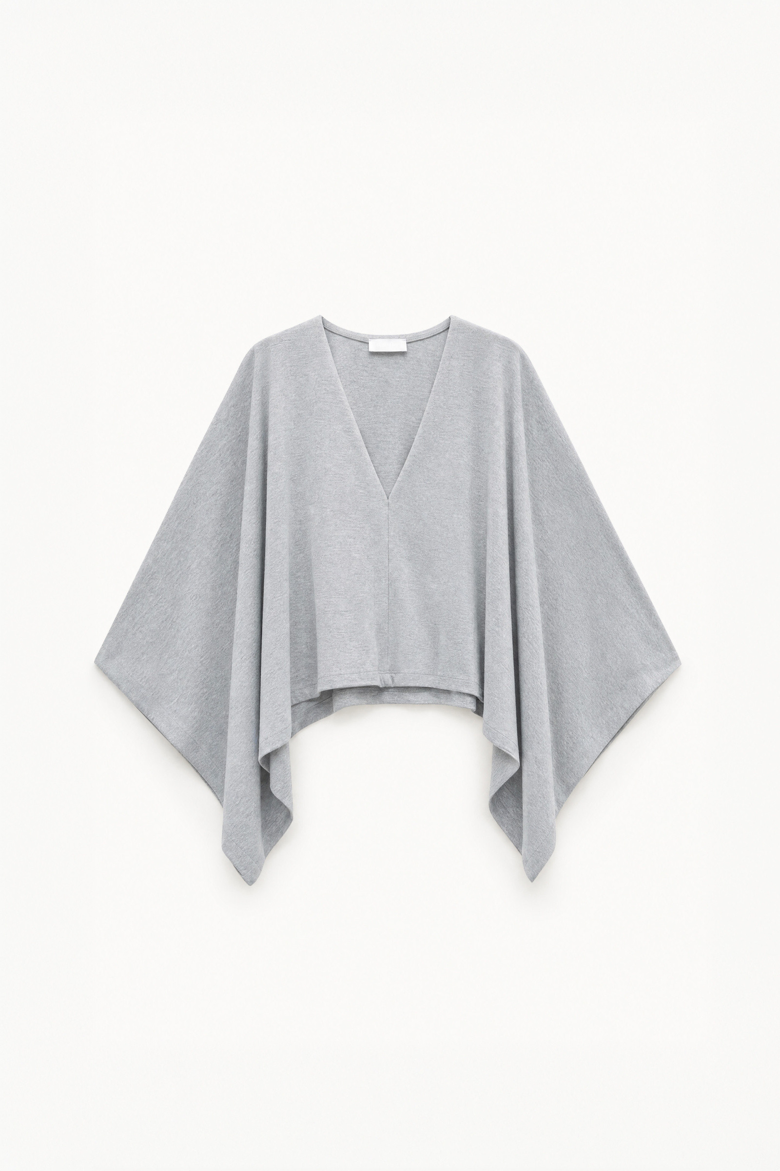 Grossiste LUMINA - Top court en coton avec manches chauve-souris amples