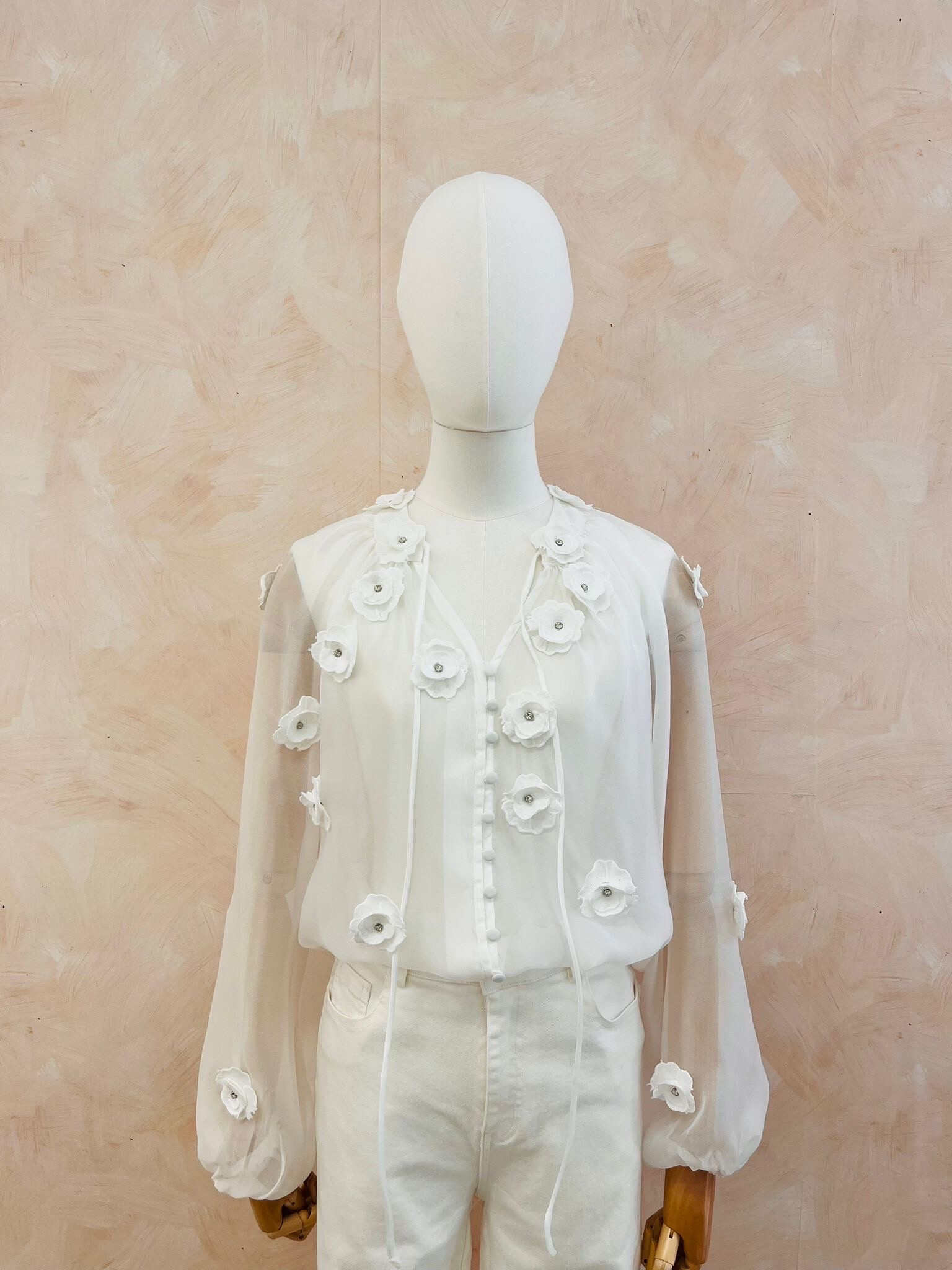 Wholesaler LUMINE - Blouse with flowers