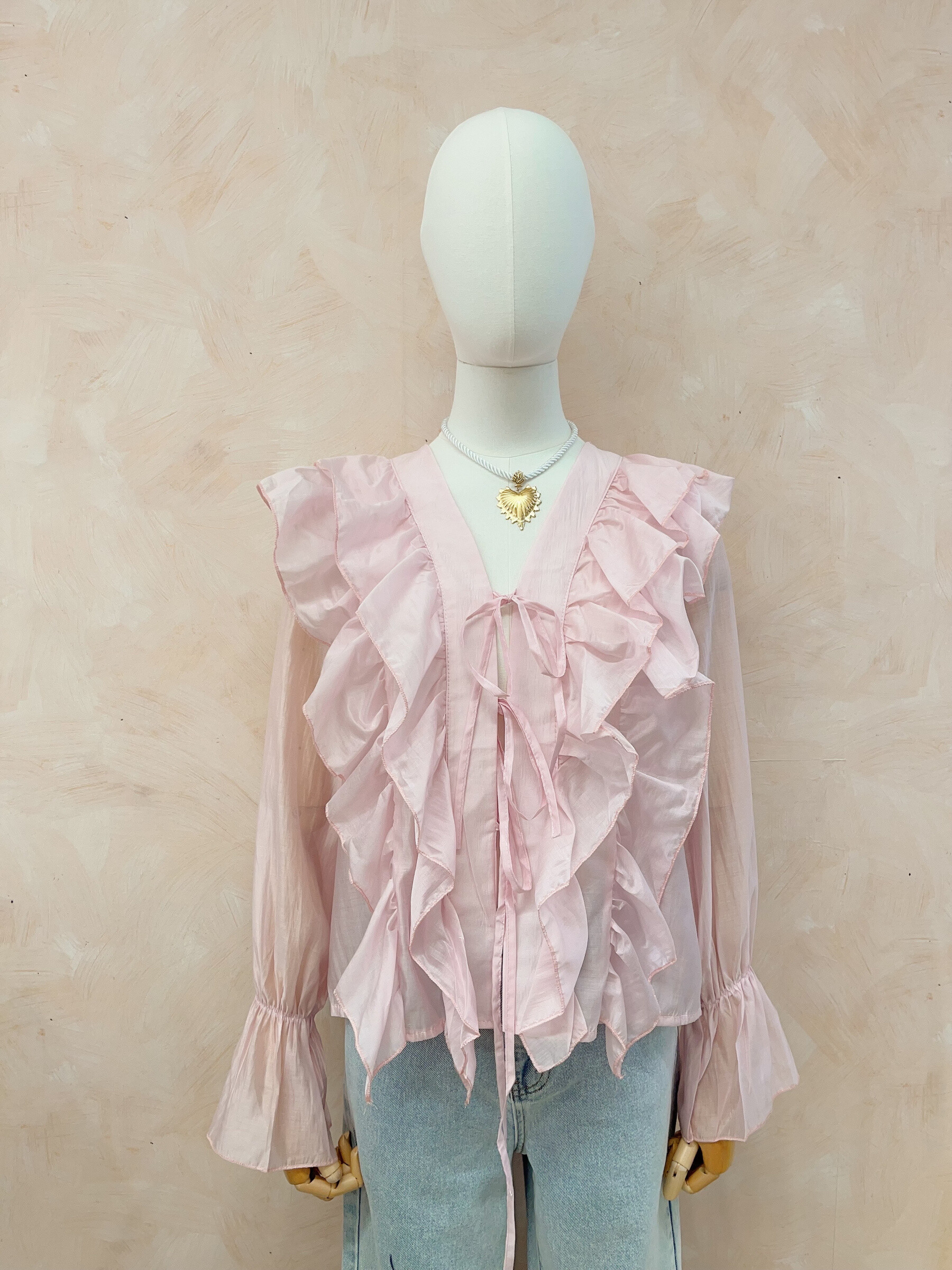 Wholesaler LUMINE - Tencel shirt with knot