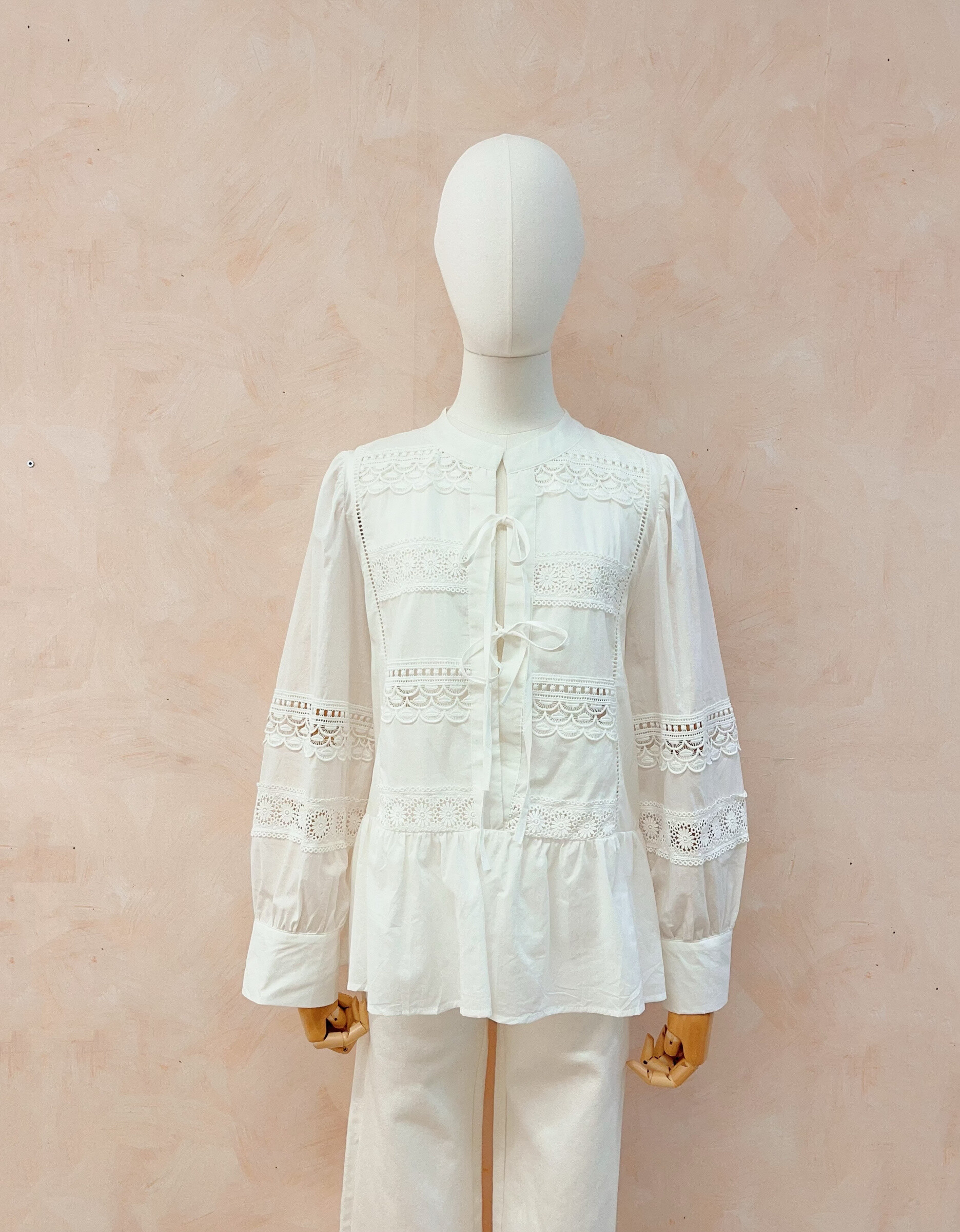 Mayorista LUMINE - Camisa de algodón con bordado