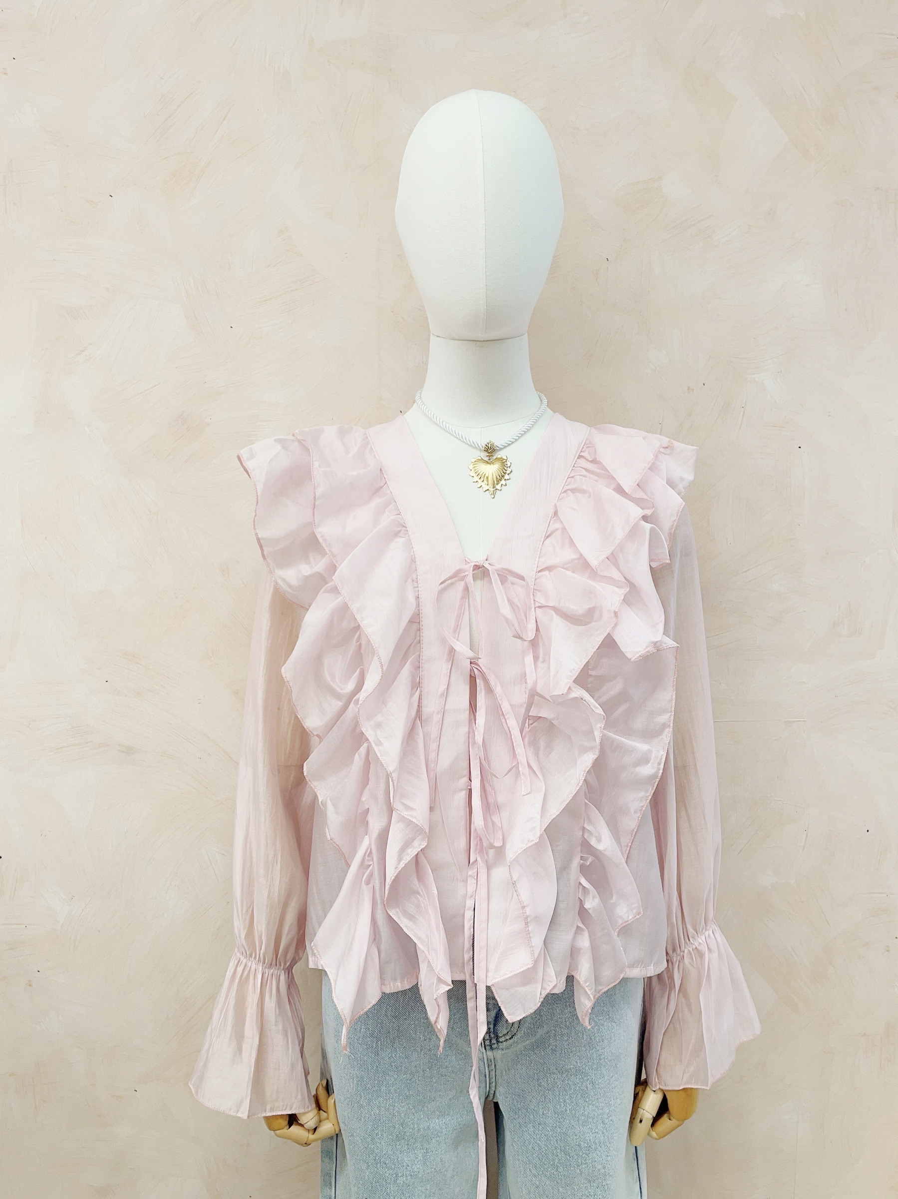Grossiste LUMINE - Blouse à volant