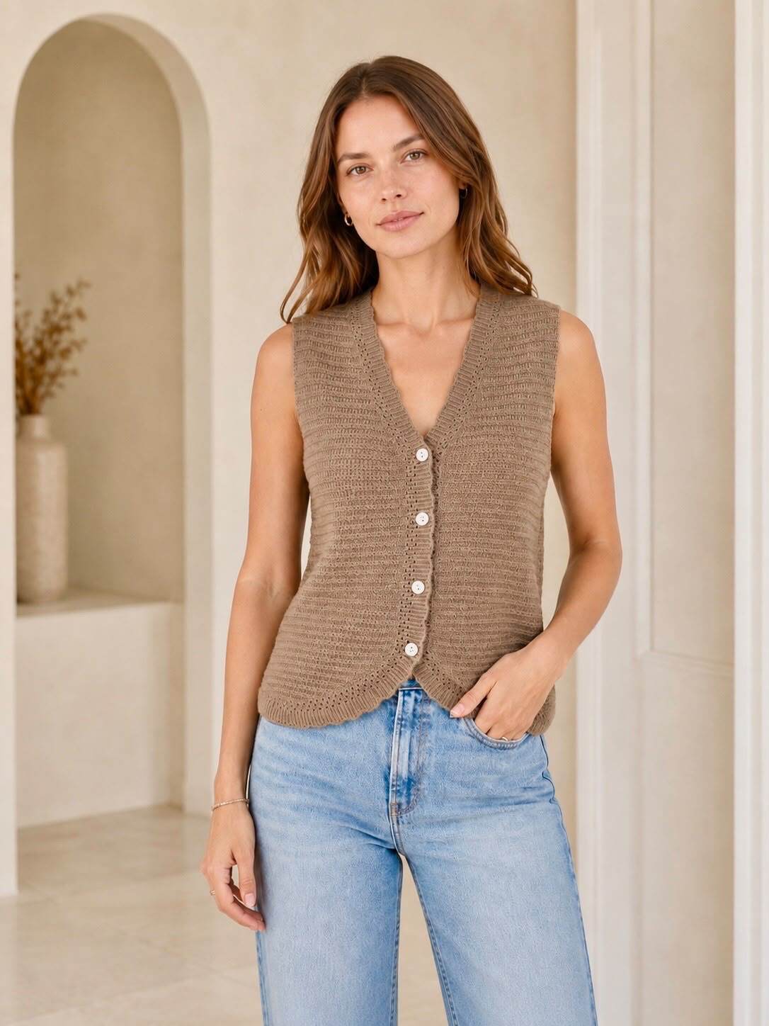 Wholesaler LUMINE - Sleeveless vest