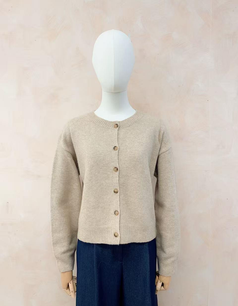 Grossiste LUMINE - Gilet court alpaga laine