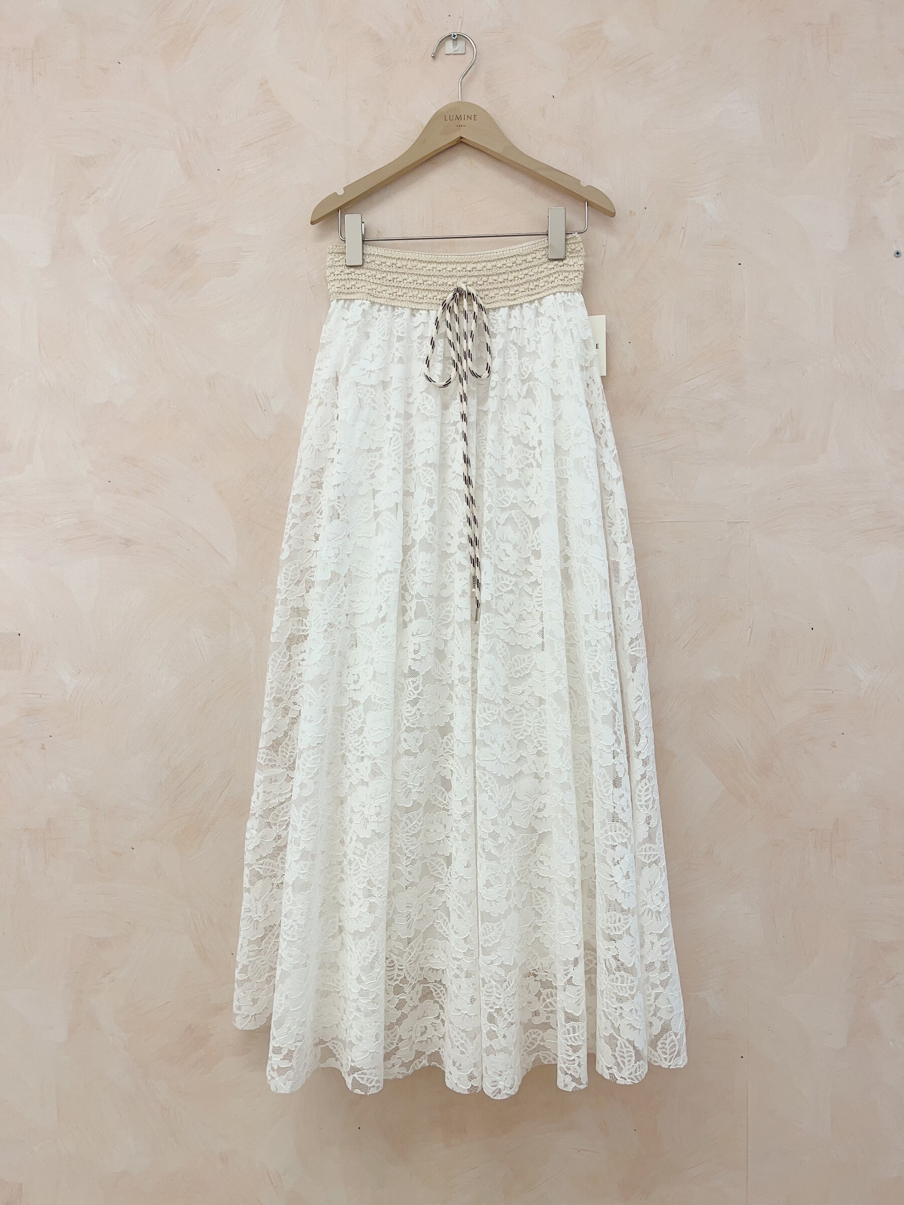 Wholesaler LUMINE - Skirt with lace