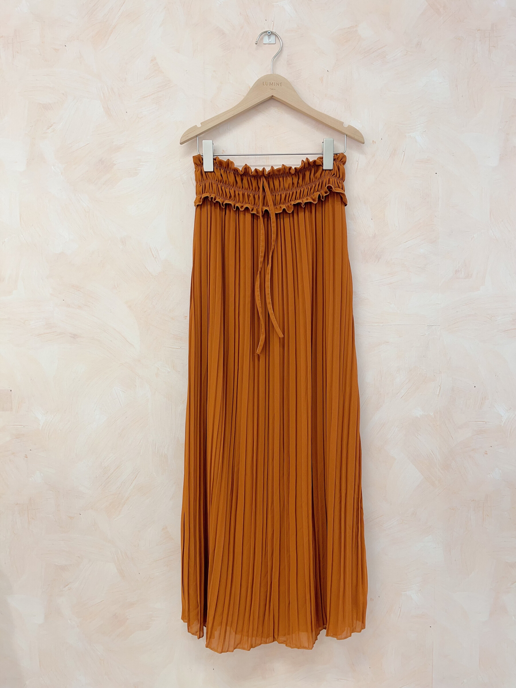 Wholesaler LUMINE - Long pleated skirt