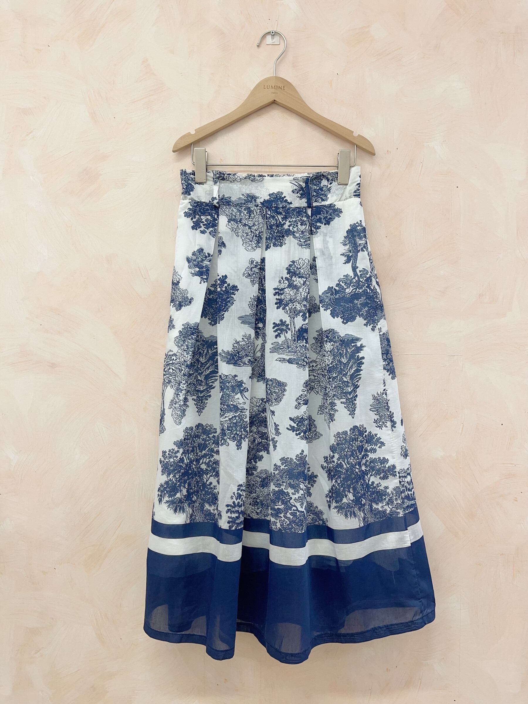 Wholesaler LUMINE - Print Tencell skirt