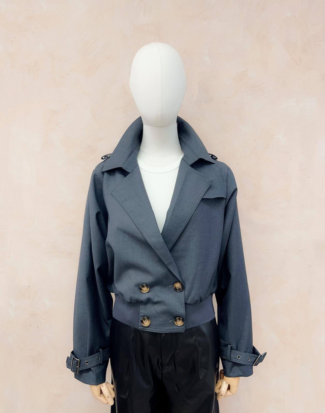 Grossiste LUMINE - Trench court manche longue