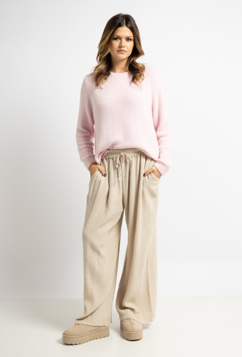 pantalones - Beige 1 - miniatura