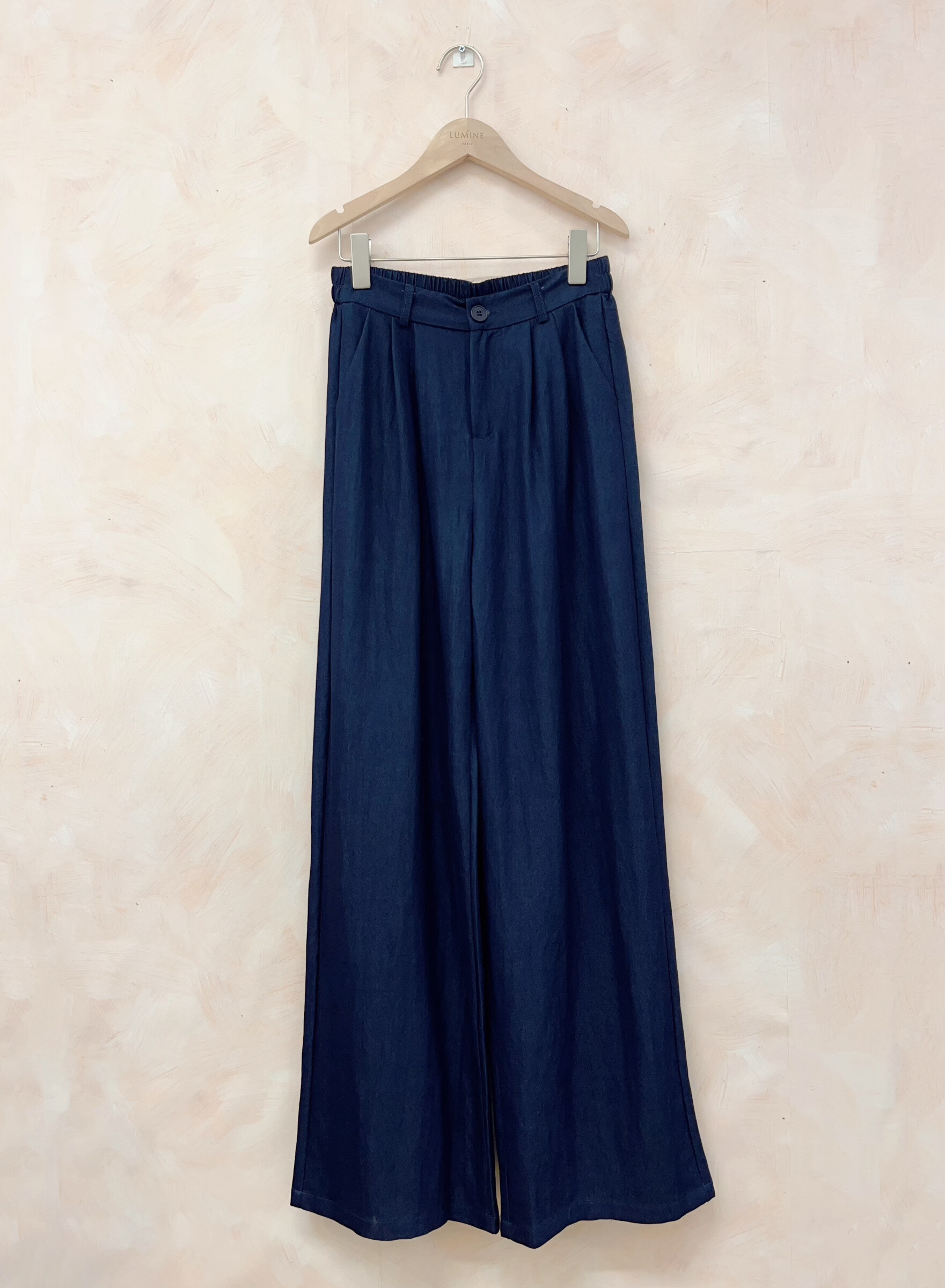 Grossiste LUMINE - Pantalon long large jean