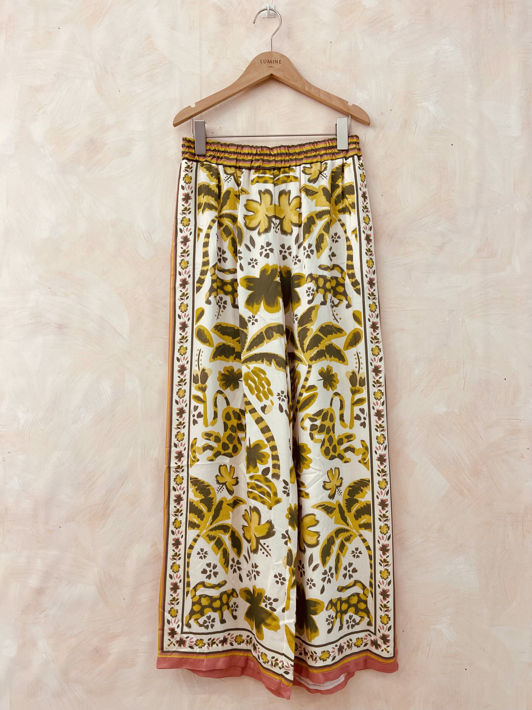 Wholesaler LUMINE - Printed viscose pants
