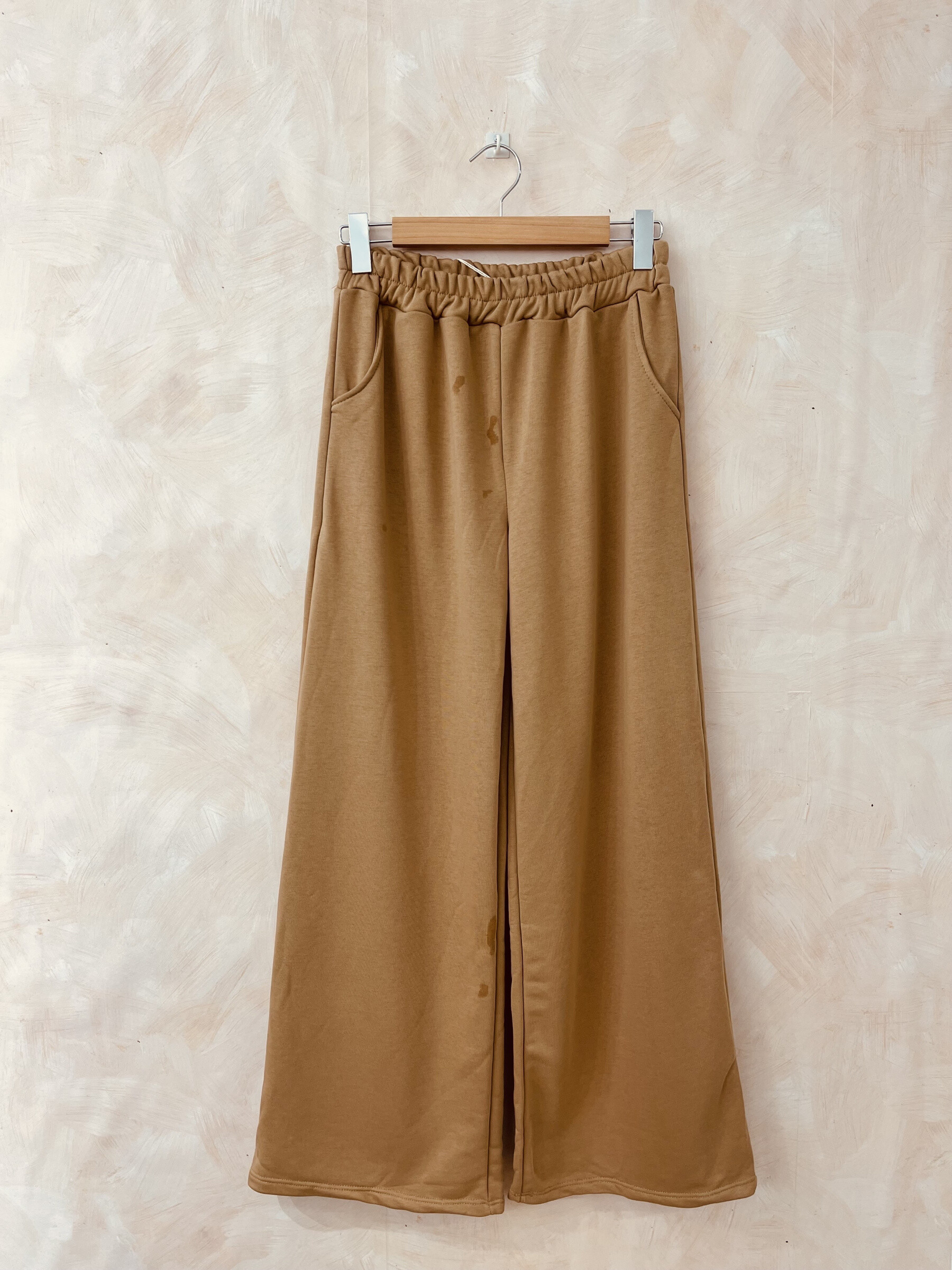 Grossista LUMINE - Grandi pantaloni di cotone con elastico