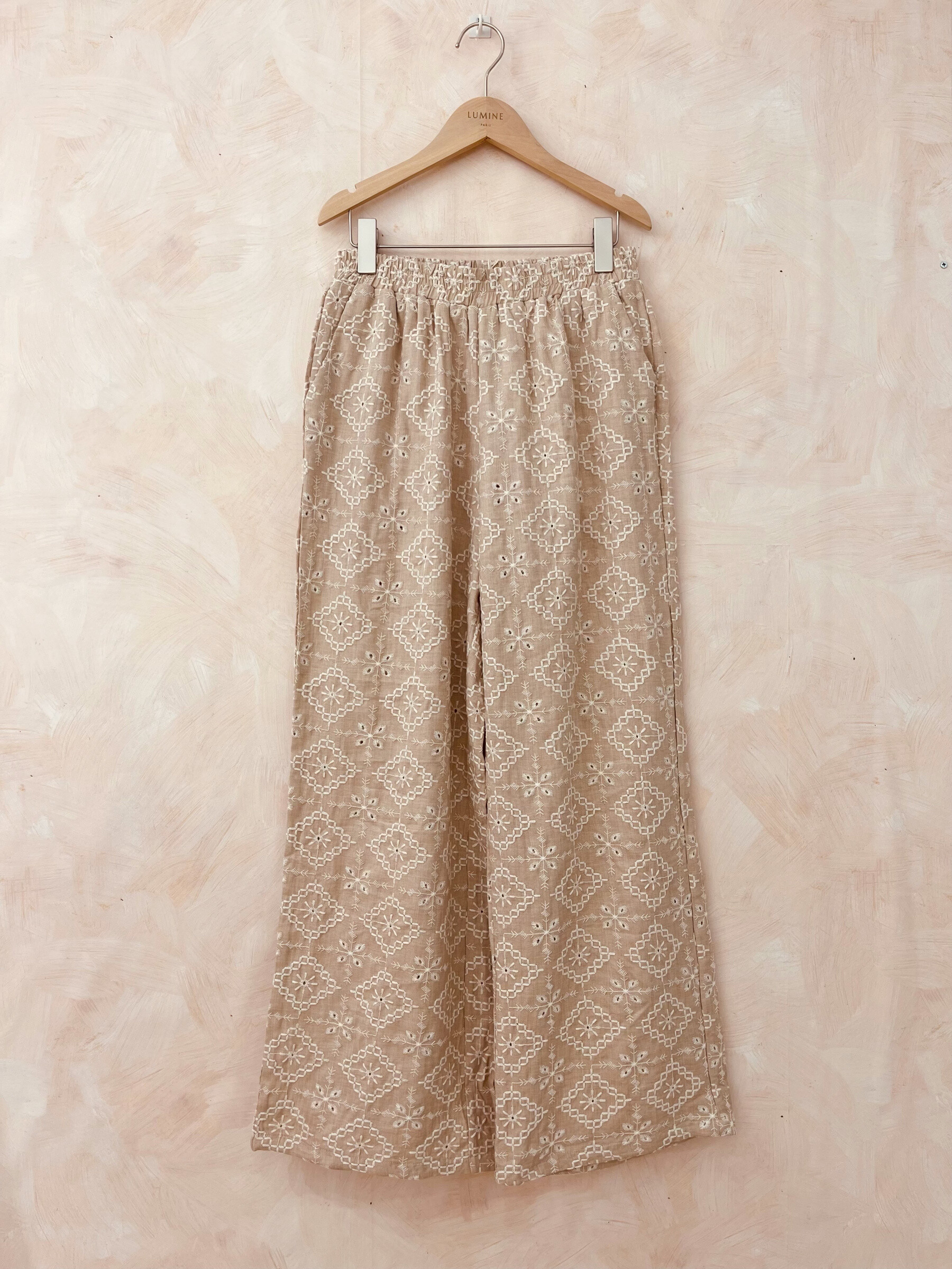 Wholesaler LUMINE - Embroidered cotton pants