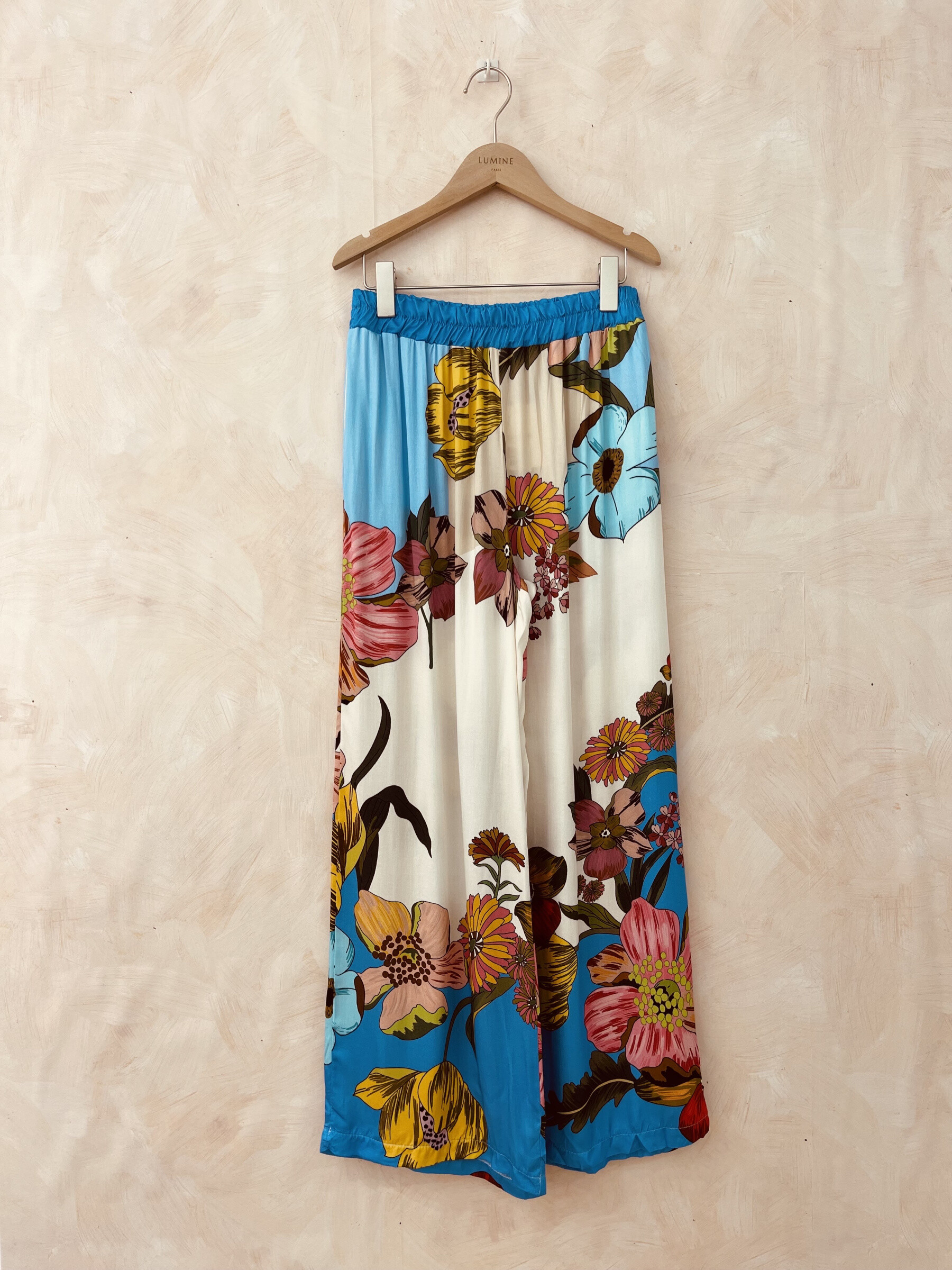 Wholesaler LUMINE - Long printed viscose pants