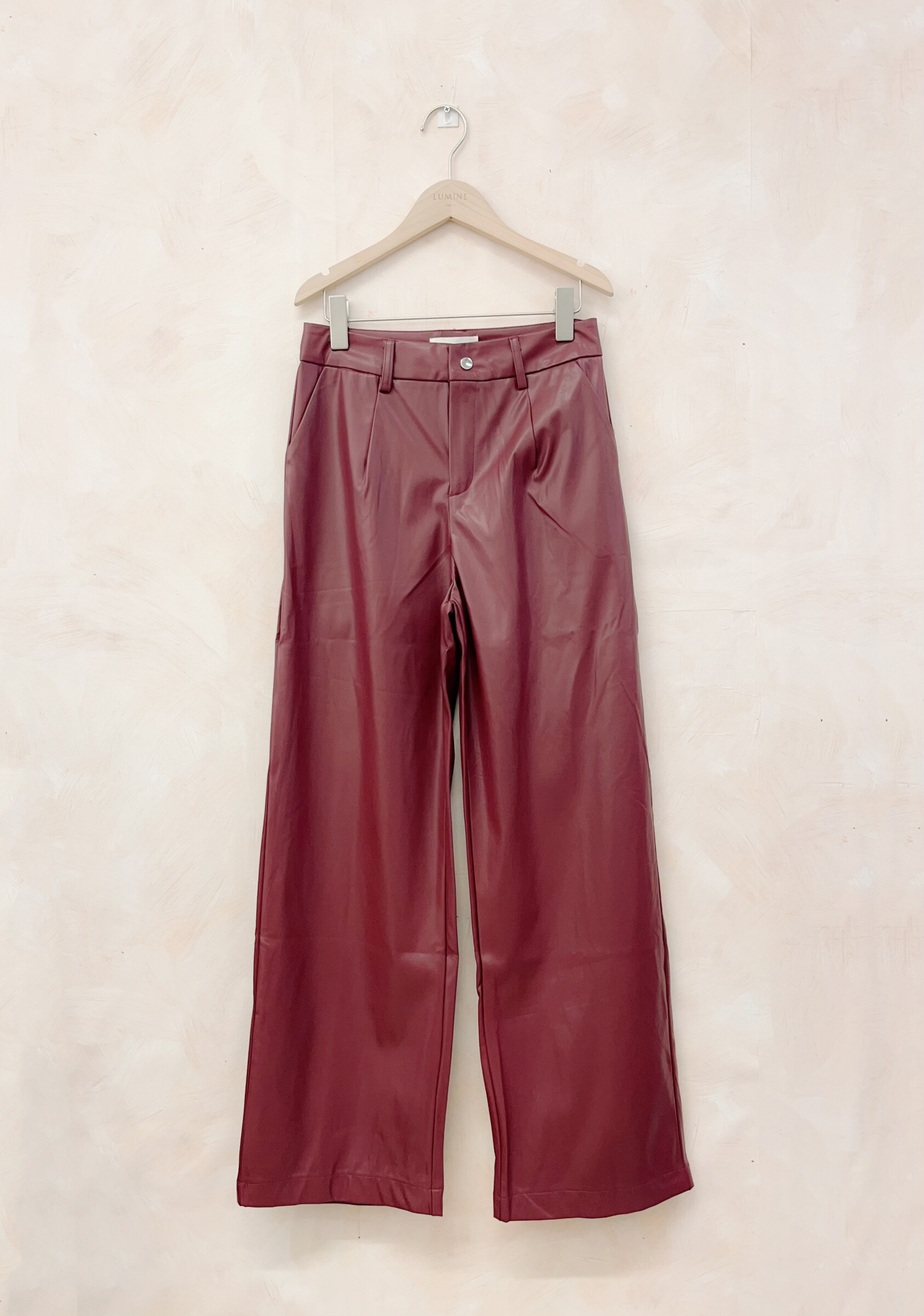 Grossiste LUMINE - Pantalon simili cuir