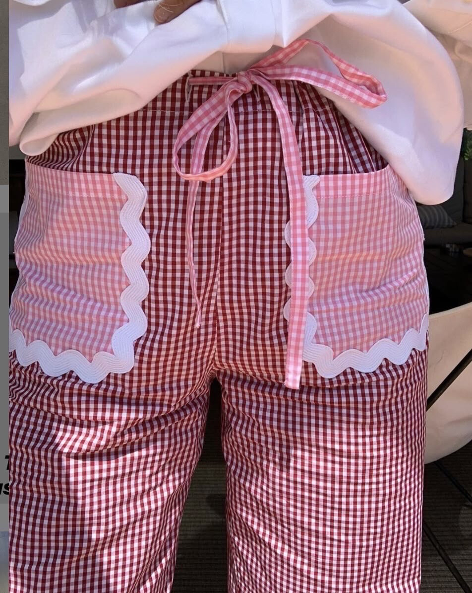 Wholesaler LUMINE - Vichy cotton pants
