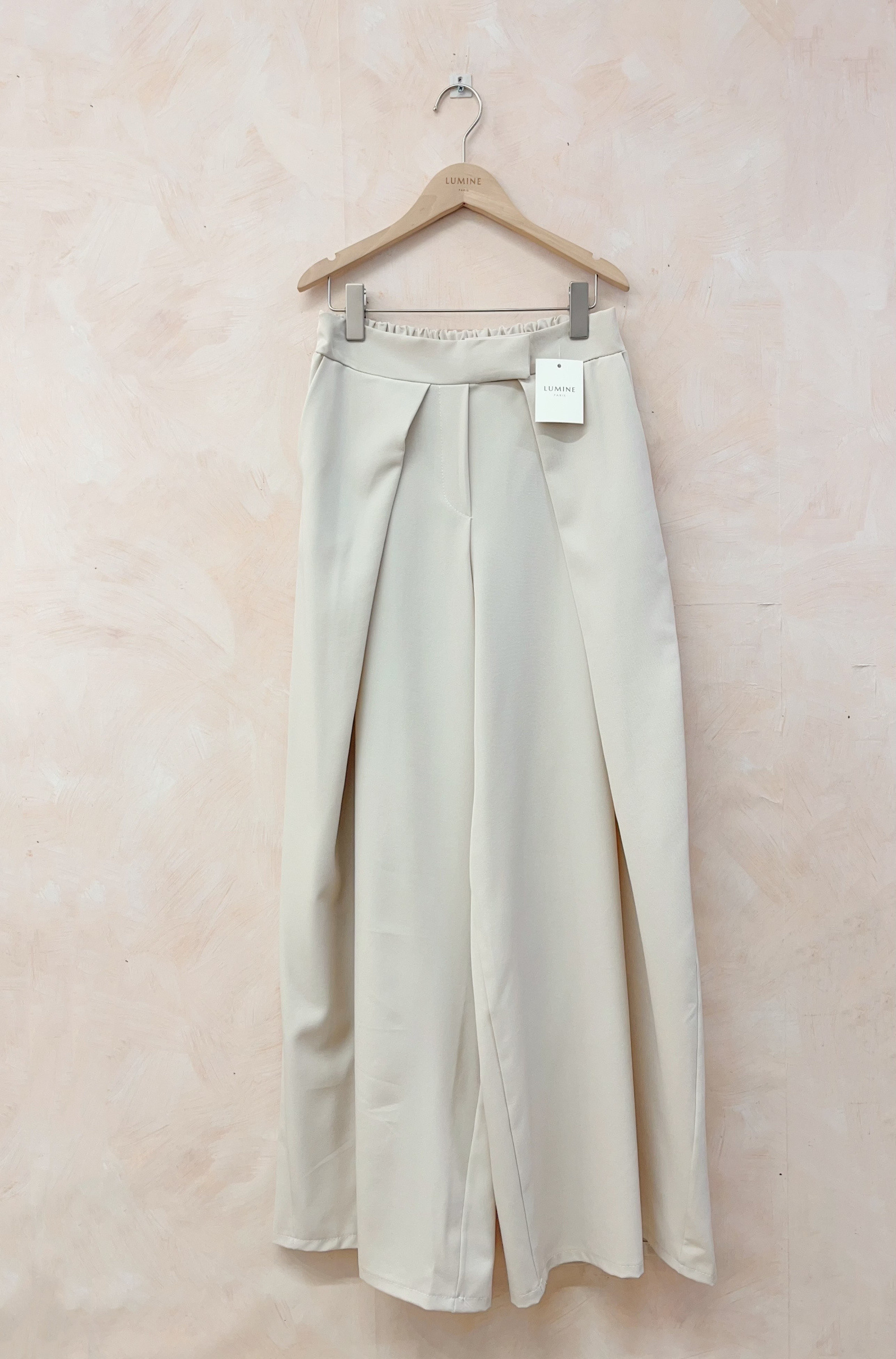 Grossiste LUMINE - Pantalon fluide avec scratch