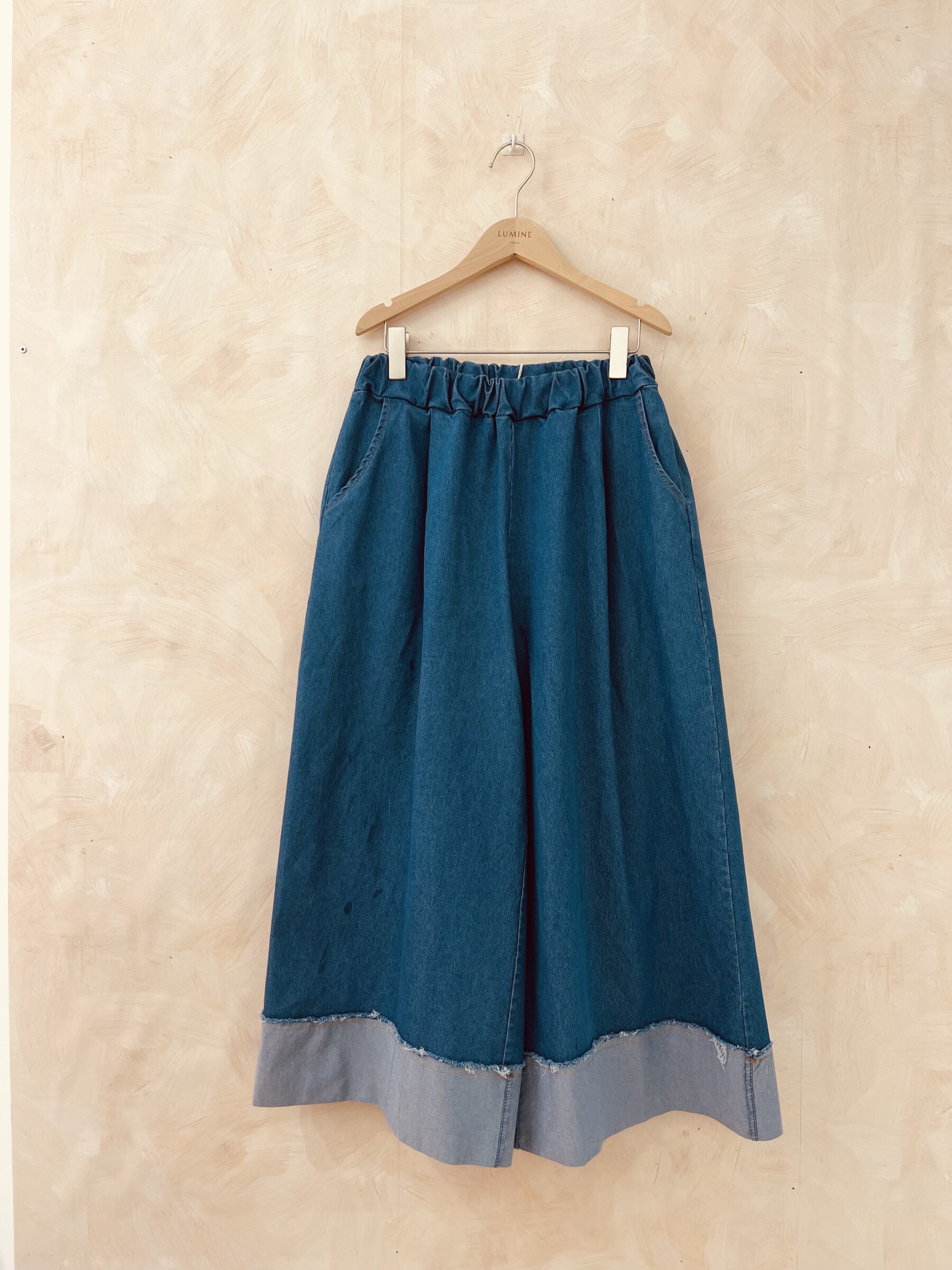 Wholesaler LUMINE - Very wide denim pants