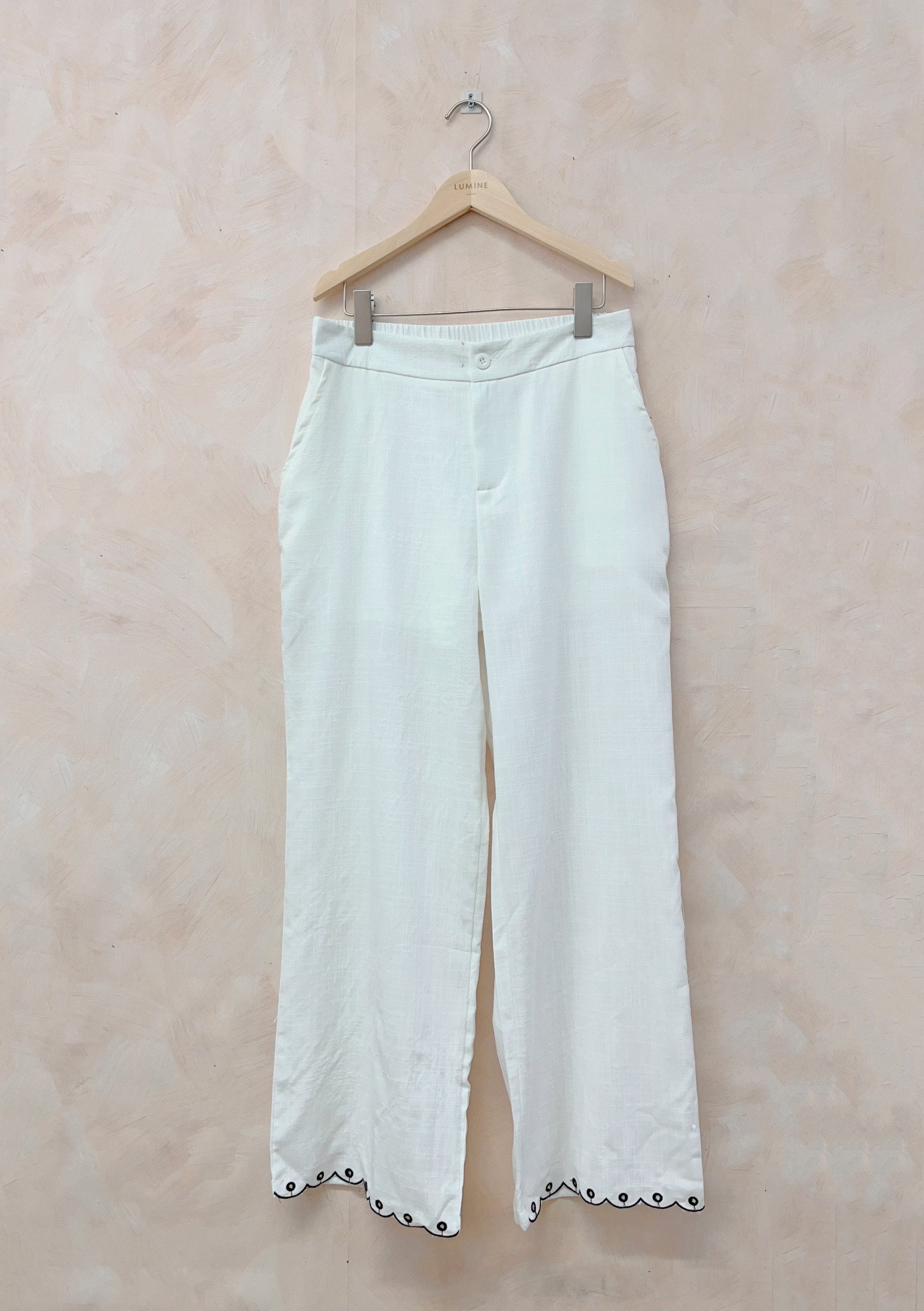 Grossiste LUMINE - Pantalon brodé