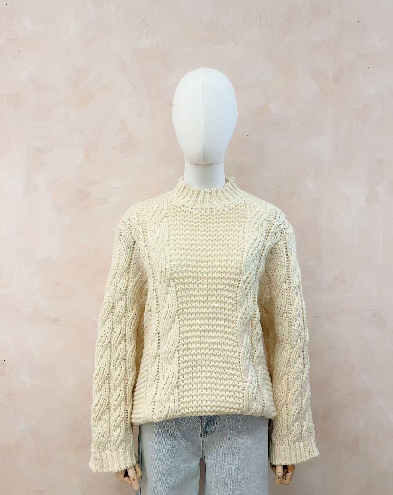 Grossiste LUMINE - Pull torsadé