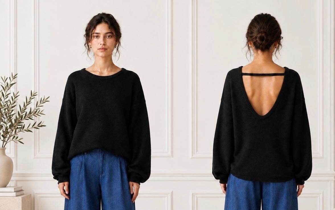 Grossiste LUMINE - Pull loose alpaga laine