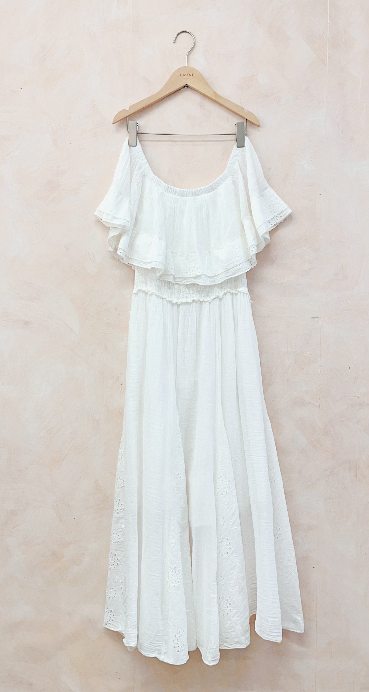 Grossiste LUMINE - Robe voile coton
