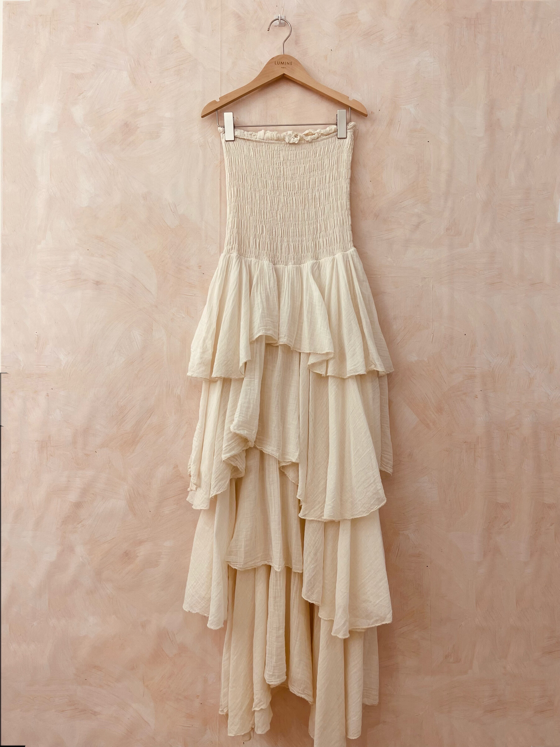 Wholesaler LUMINE - Long cotton gas dress