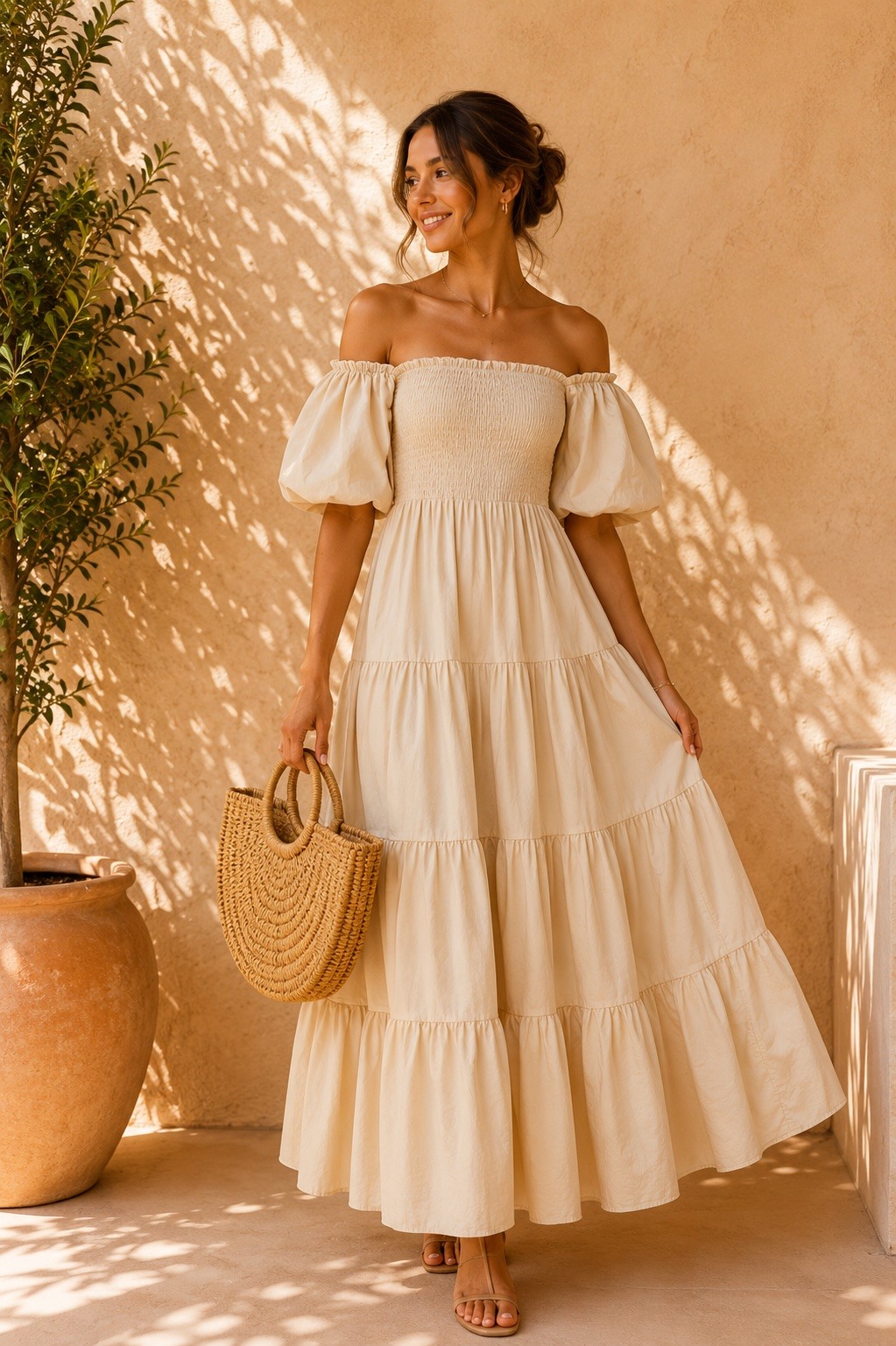 Grossiste LUMINE - Robe bustier coton