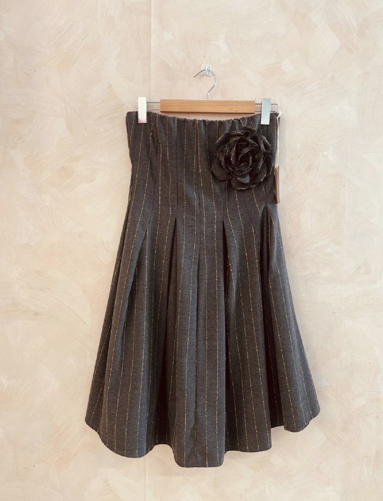 Großhändler LUMINE - Kurzes trägerloses Blumenkleid