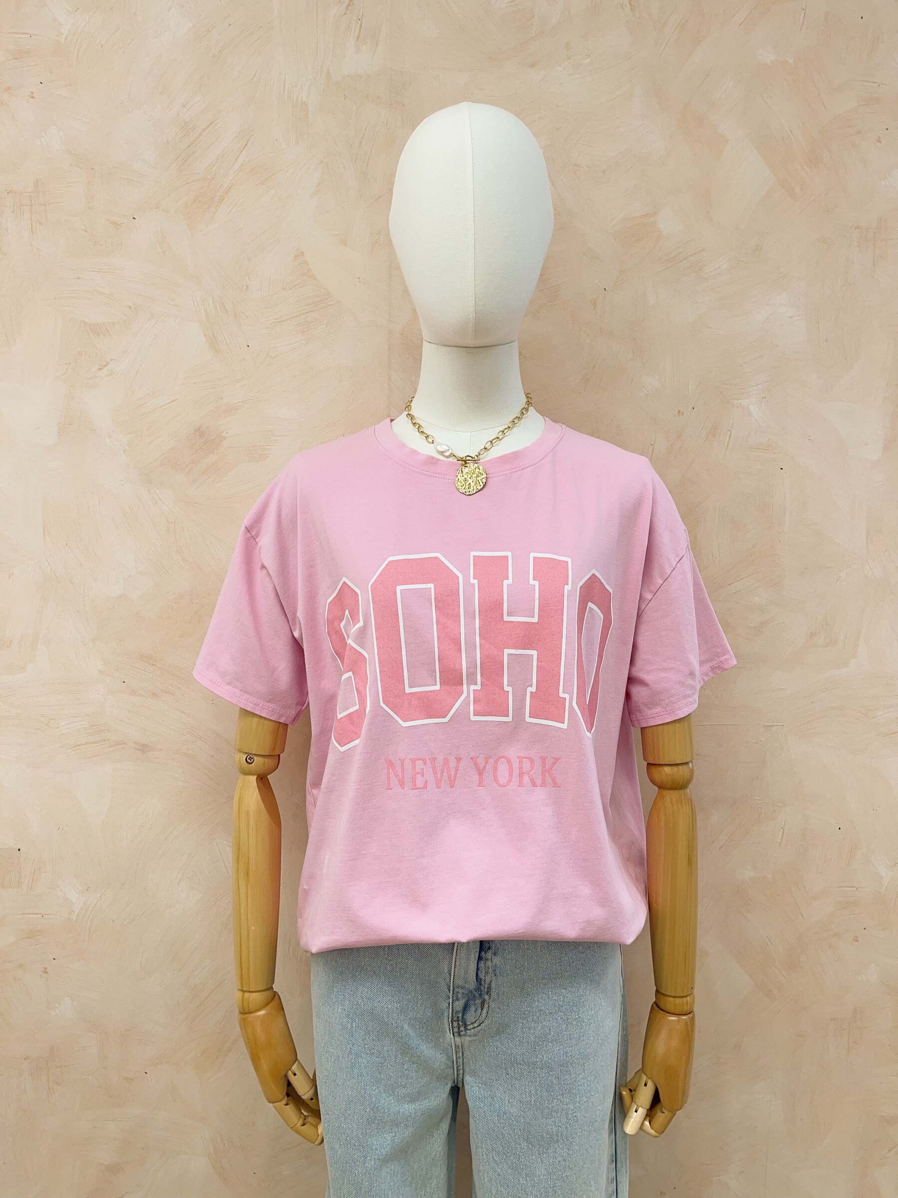 Wholesaler LUMINE - Soho printed cotton t -shirt