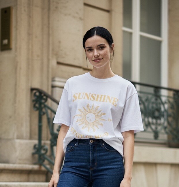 Grossiste LUMINE - Tee-shirt sunshine