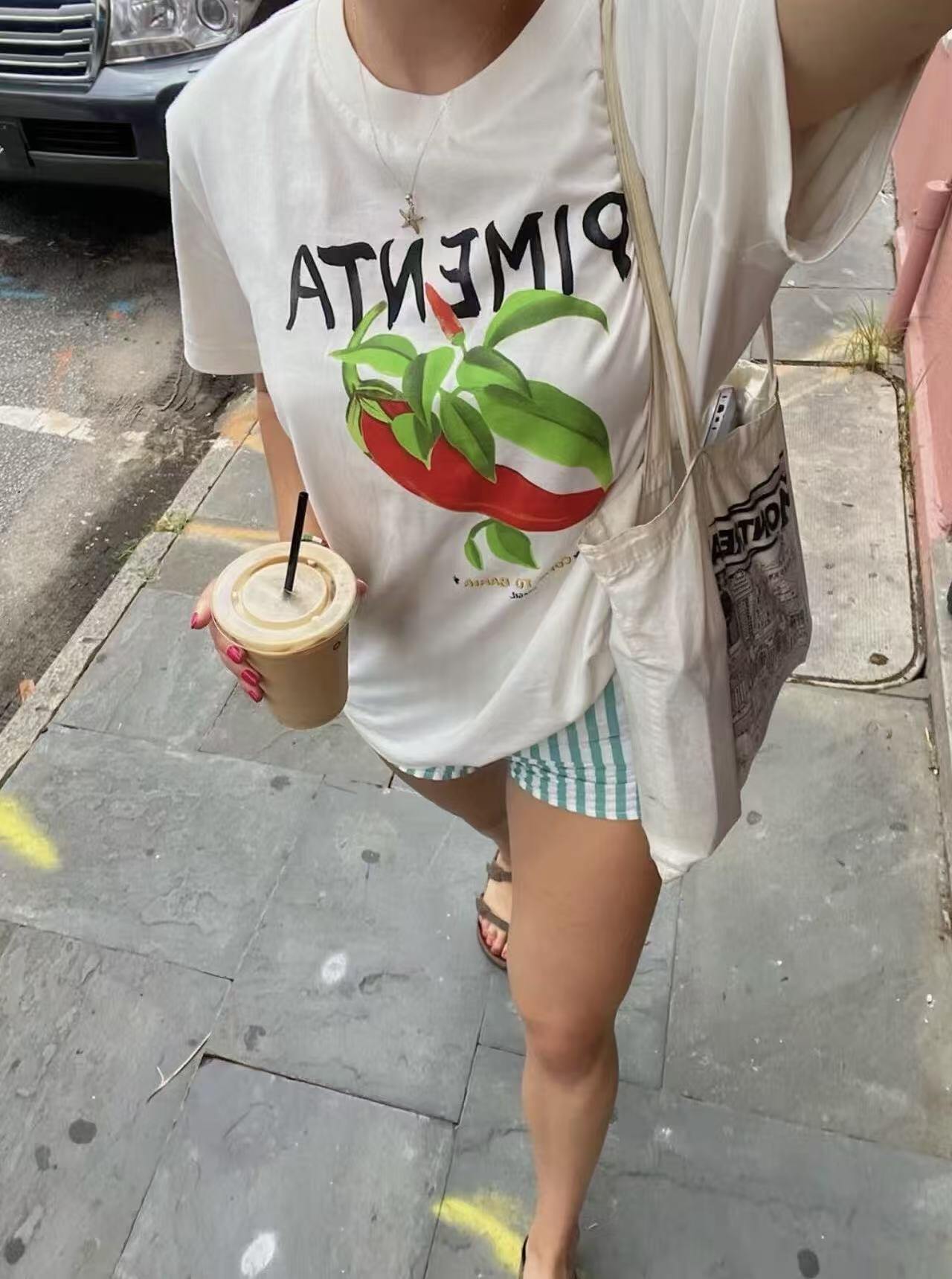 Grossiste LUMINE - Tee-shirt pimenta