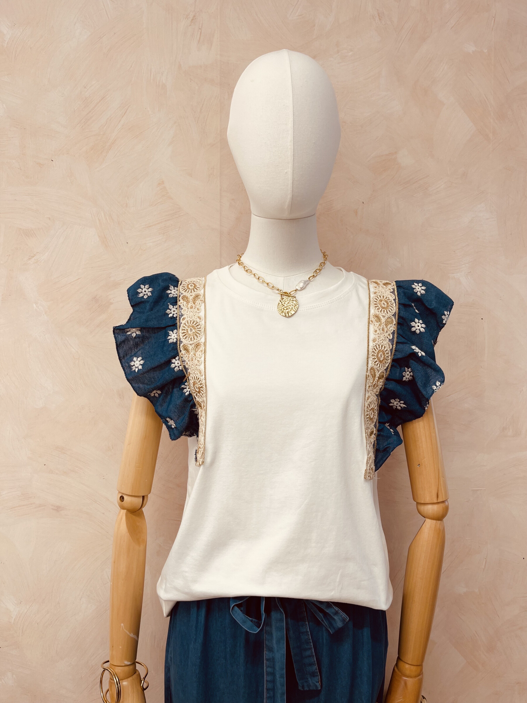 Grossiste LUMINE - Tee shirt en coton