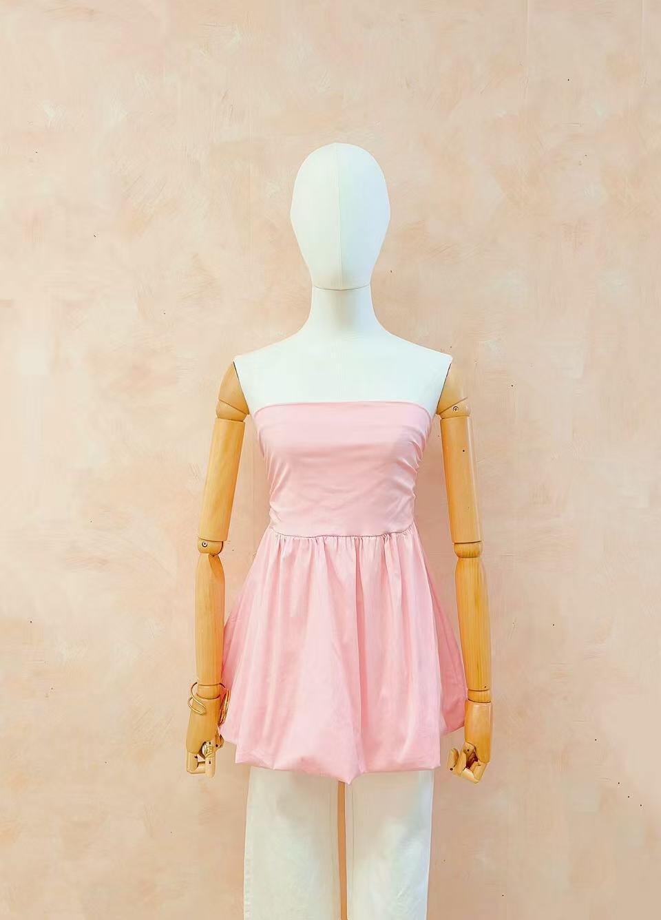 Grossiste LUMINE - Top bustier en coton