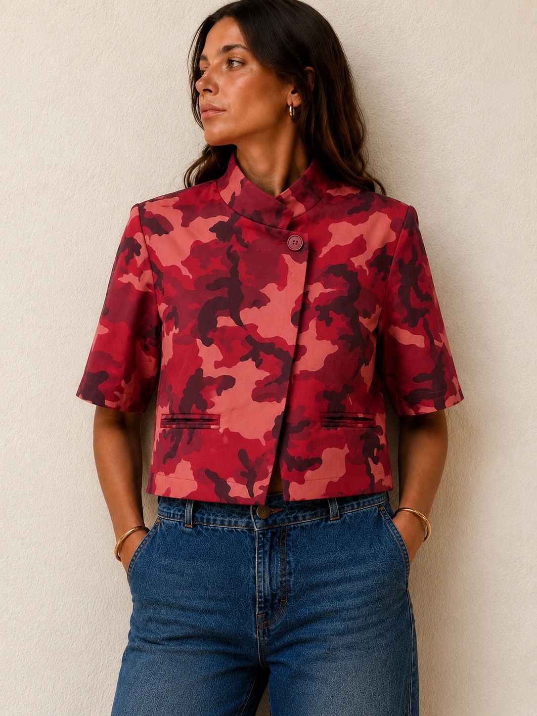 Großhändler LUMINE - Kurze Militärjacke