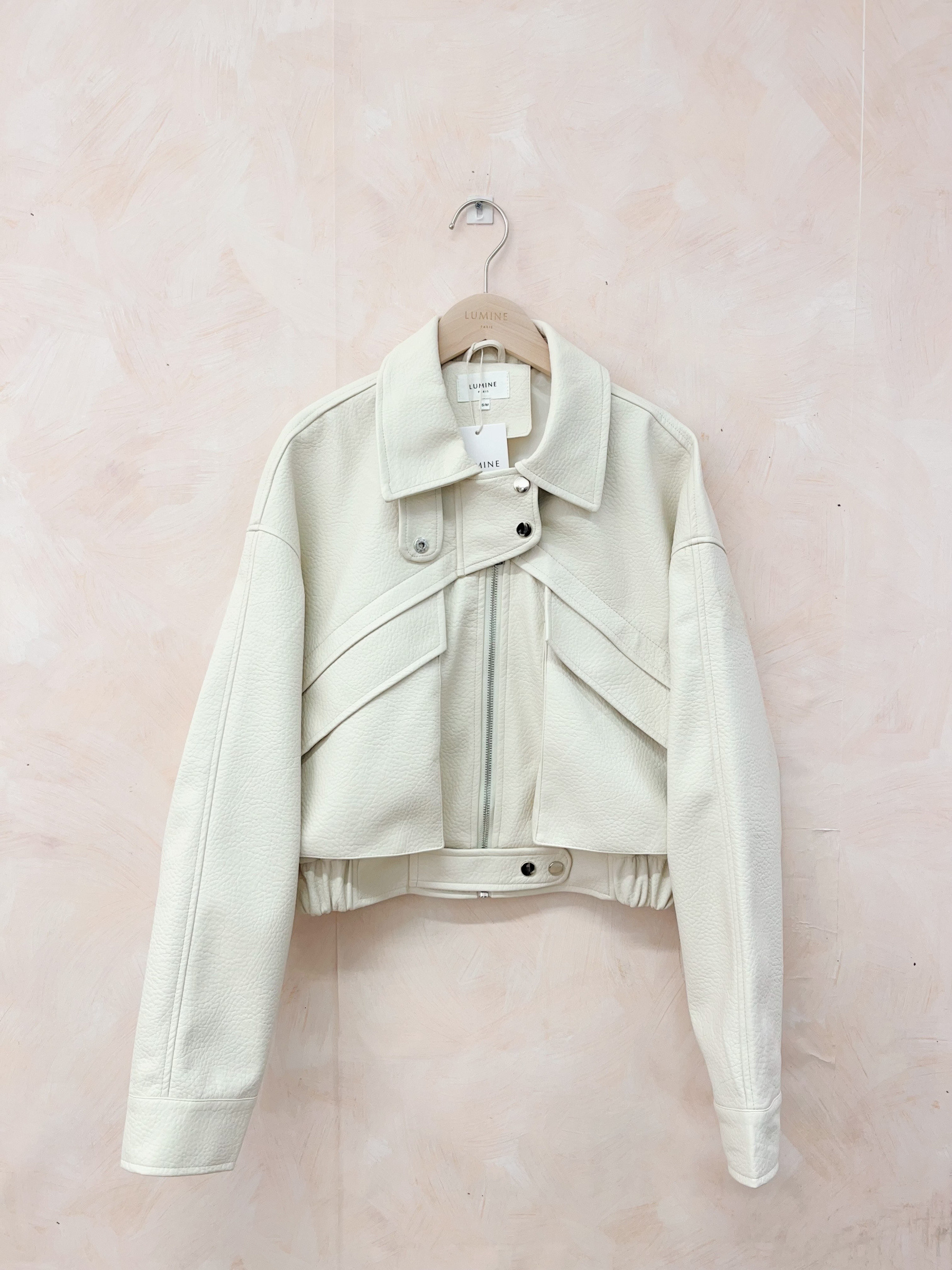 Grossiste LUMINE - Veste en similicuir