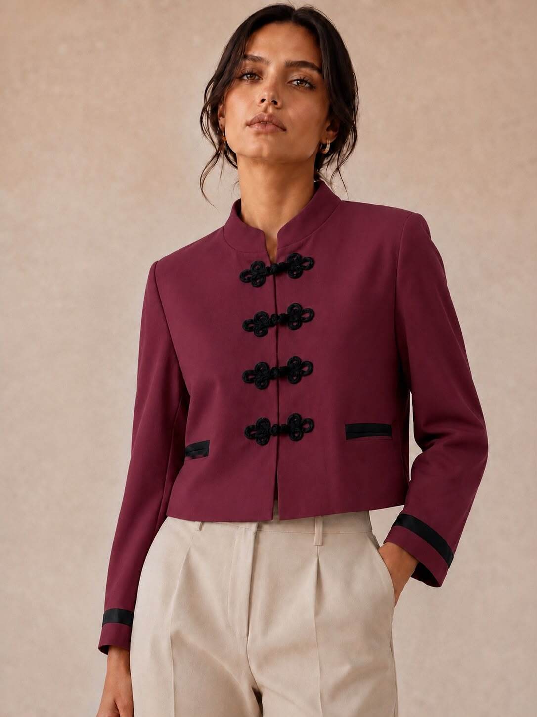 Wholesaler LUMINE - Short jacket with bow