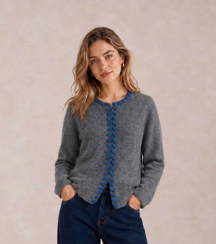 Wholesaler LUMINE - Denim embroidered vest