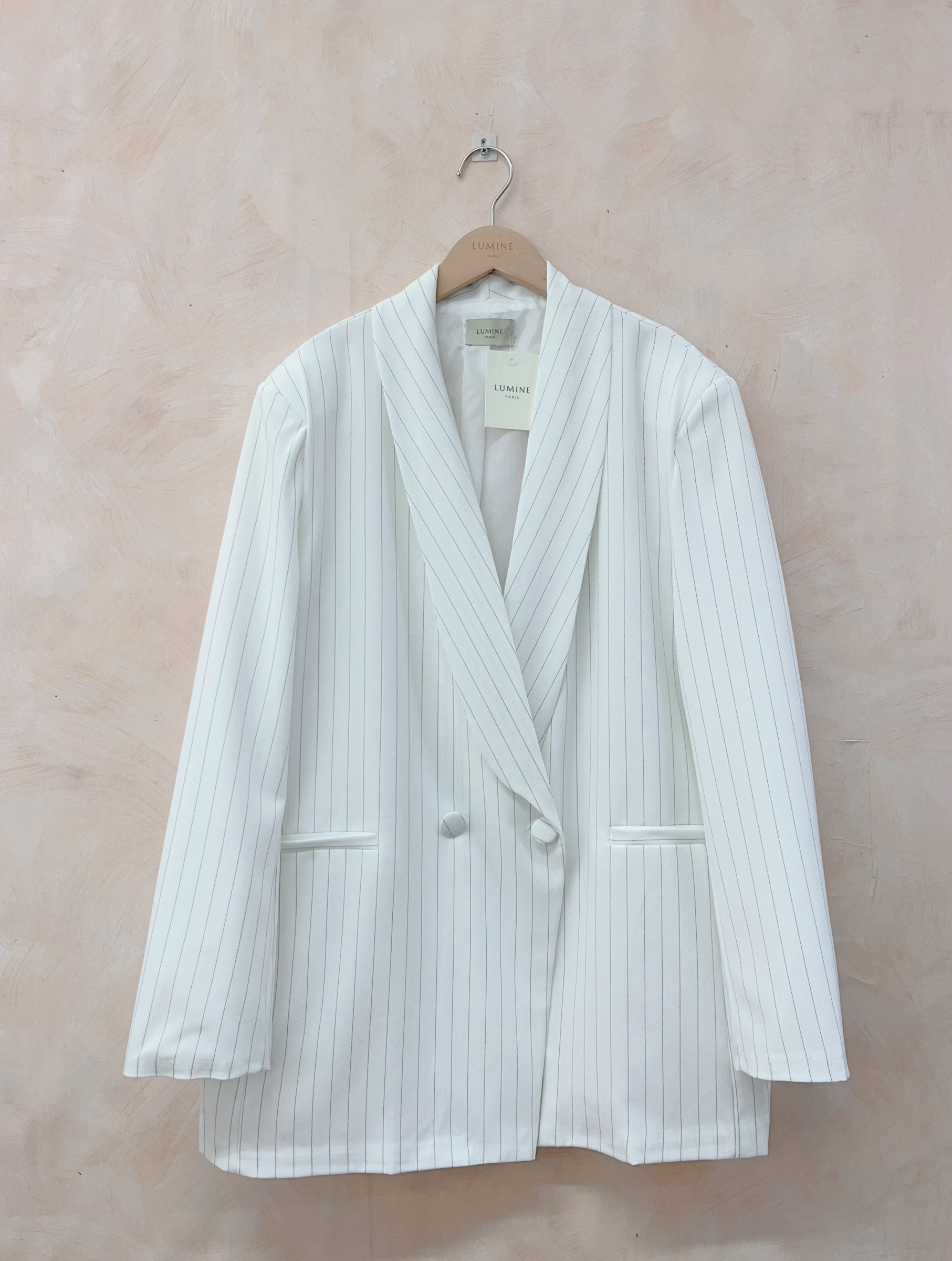 Grossiste LUMINE - Veste rayure oversize