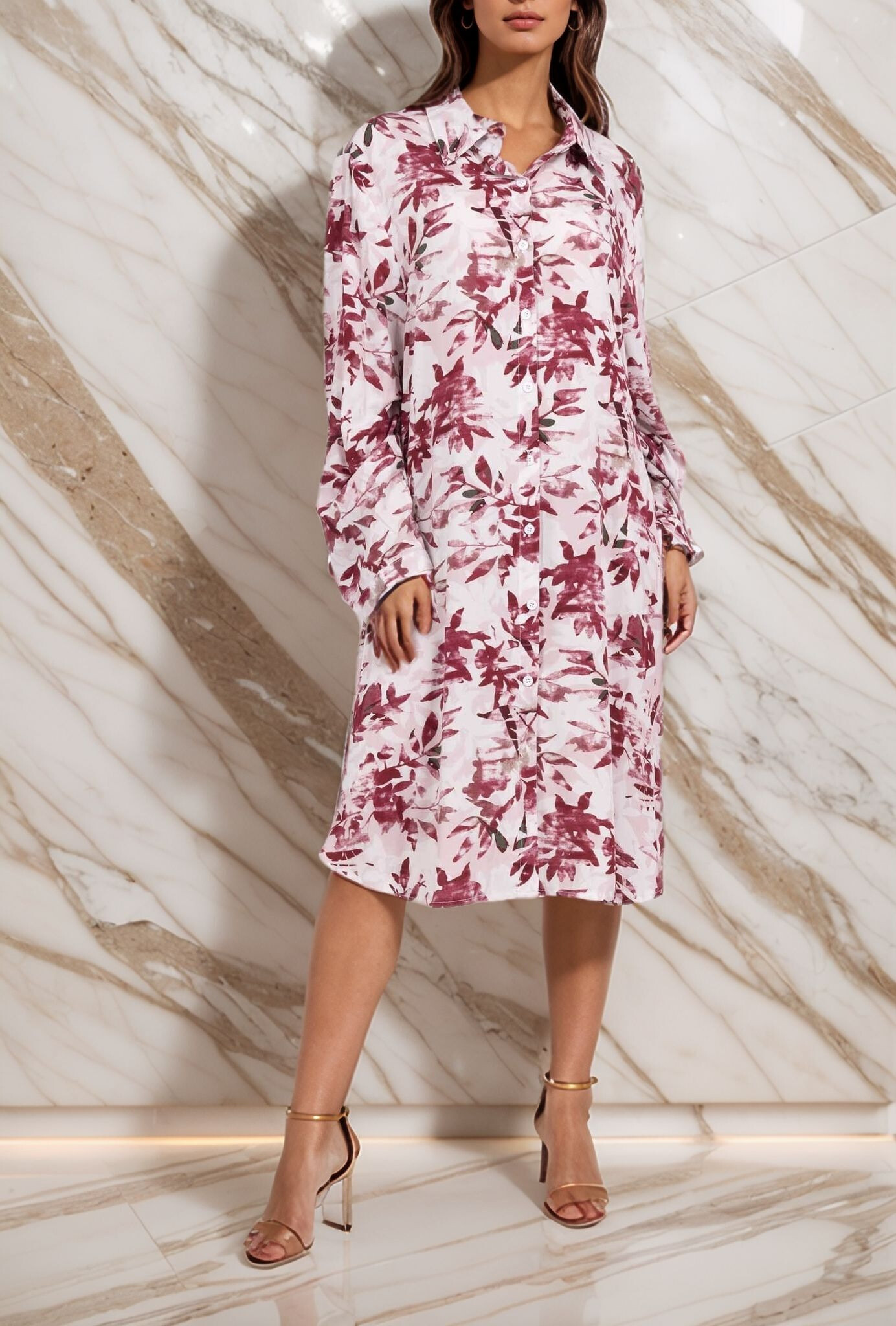 Grossista Lusa Mode - Fleurie Stampa Julia Shirt