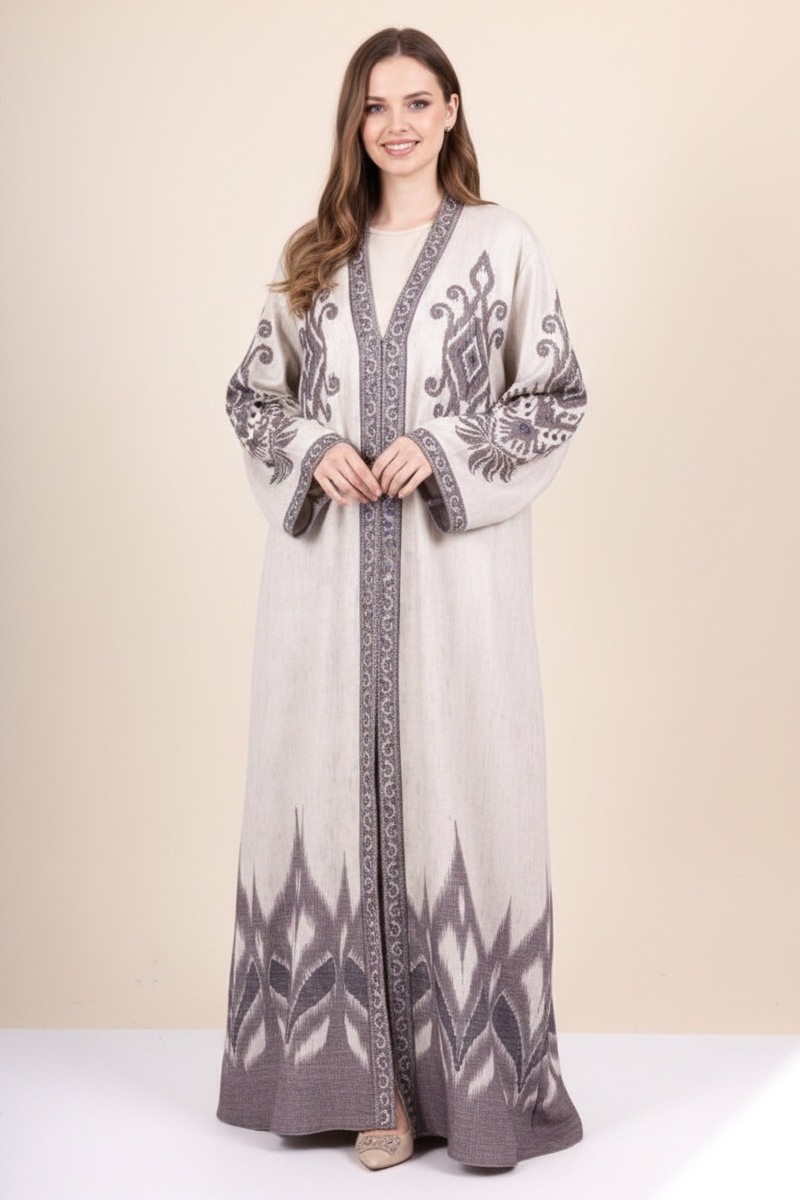 Grossista Lusa Mode - Elegante completo di gilet e abito con strass