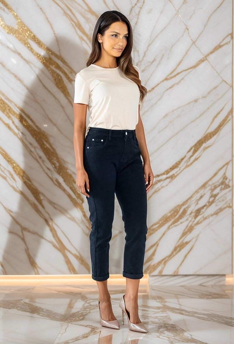 Grossiste Lusa Mode - Jean mom stretch slim