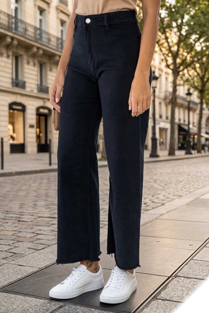 Großhändler Lusa Mode - Nahtlose Jeans ohne Vordertaschen, 94cm, Größe T34-T42