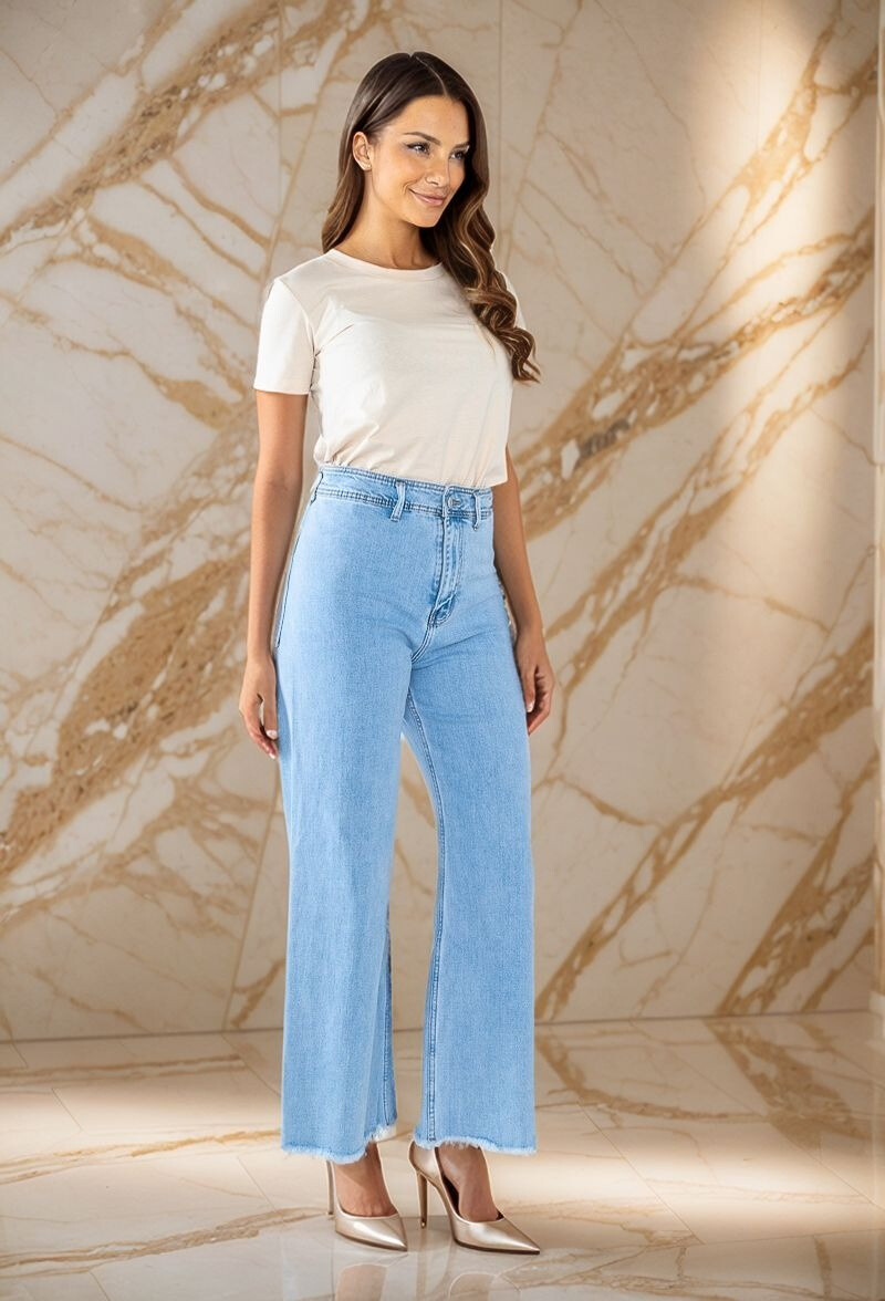 Wholesaler Lusa Mode - Jeans without front pocket, seamless side 102cm