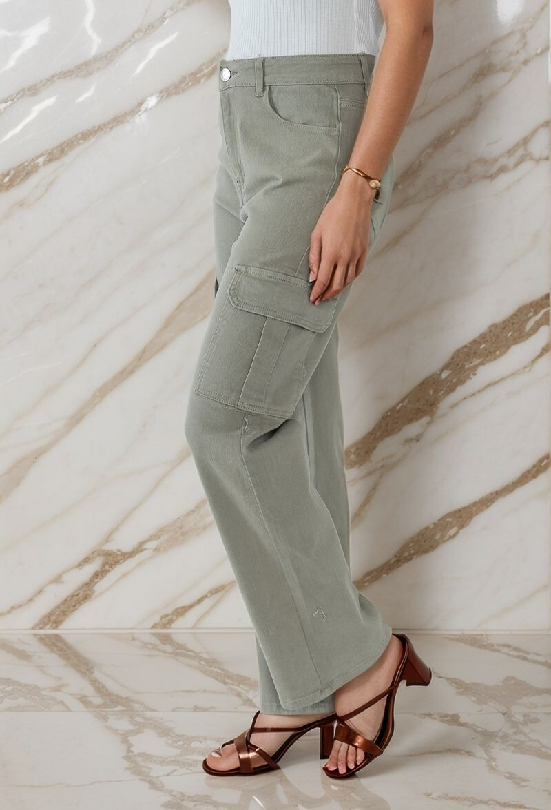 Wholesaler Lusa Mode - Stretch cargo jeans